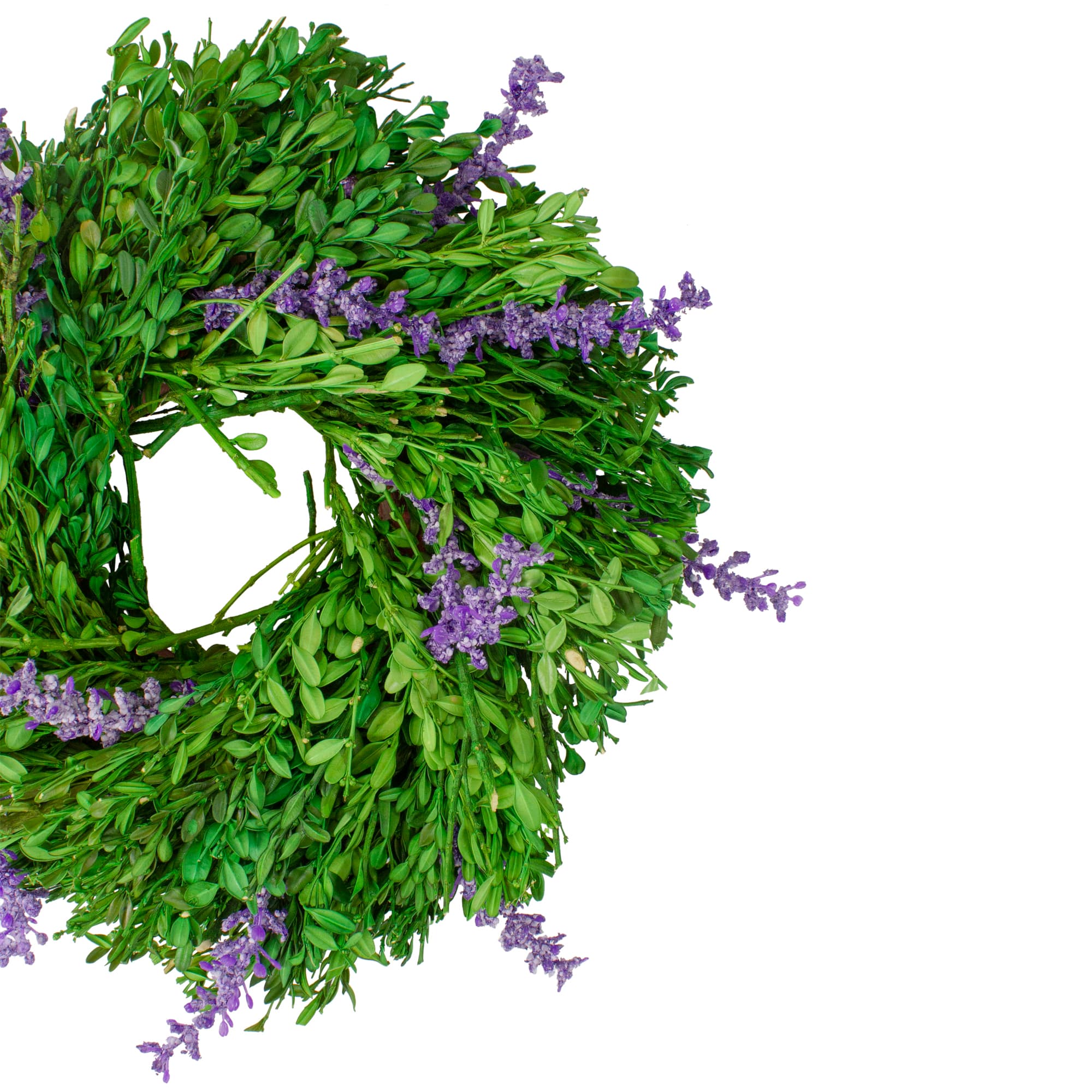 11&#x22; Lavender &#x26; Foliage Wreath