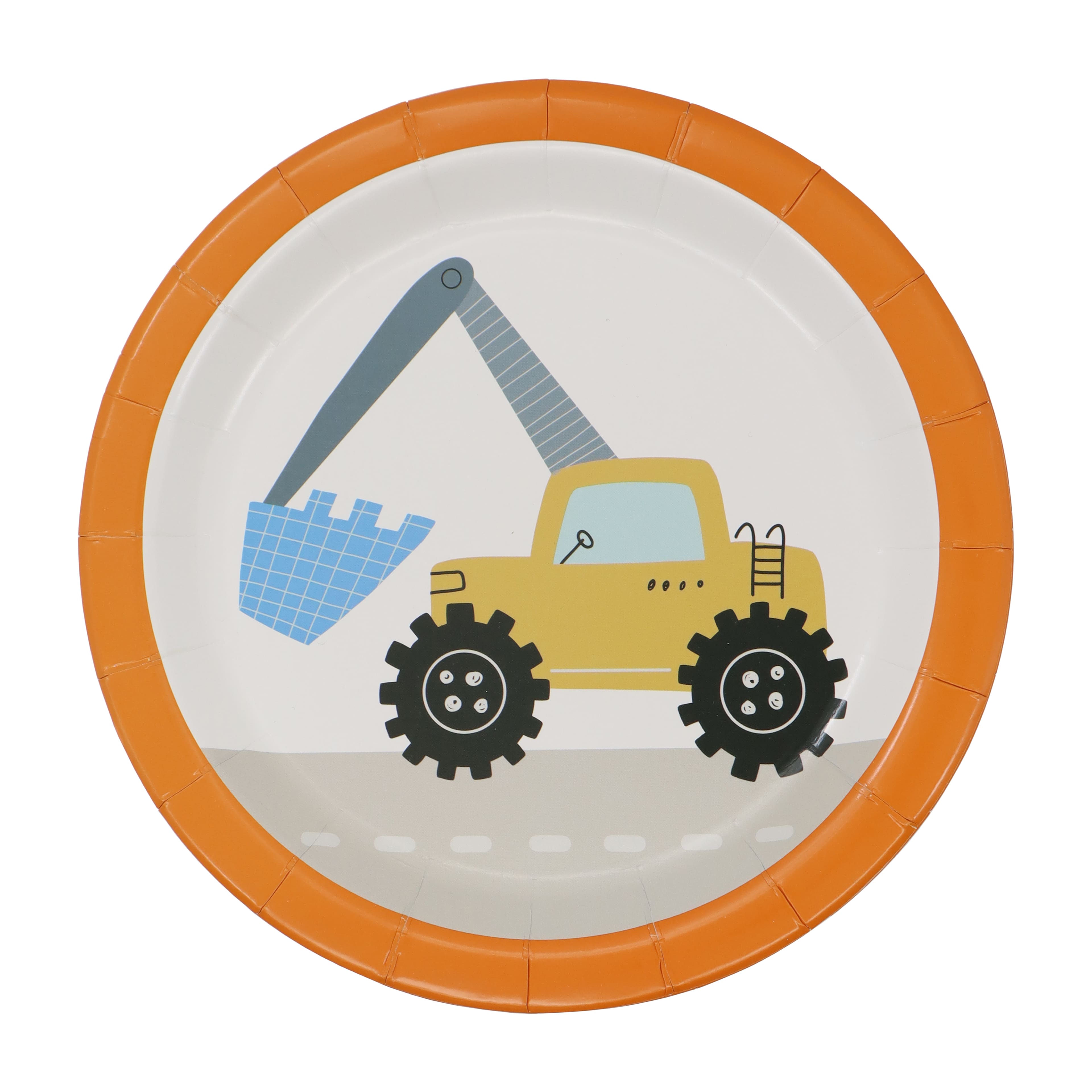 7&#x22; Construction Paper Snack Plates, 10ct. by Celebrate It&#x2122;