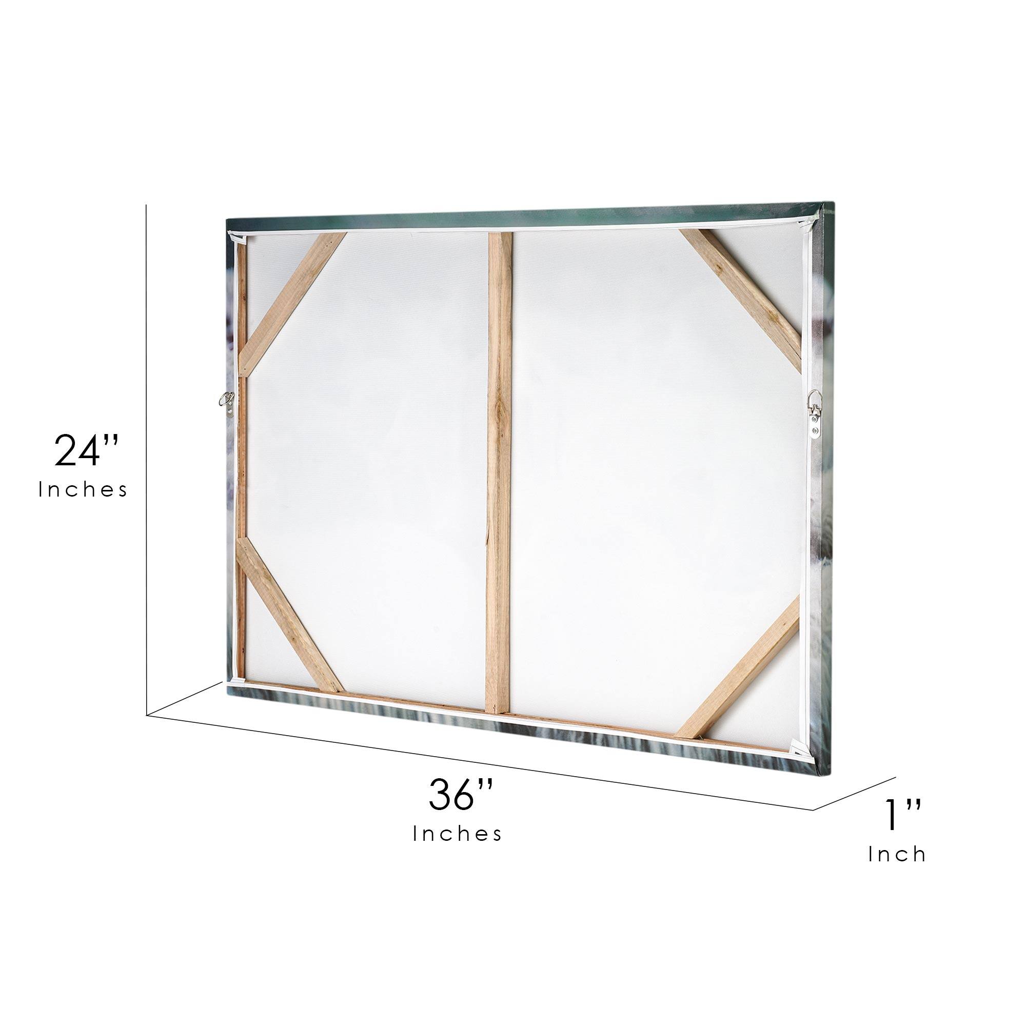 Good Shepherd Dog with Sheep Glossy Wall Art