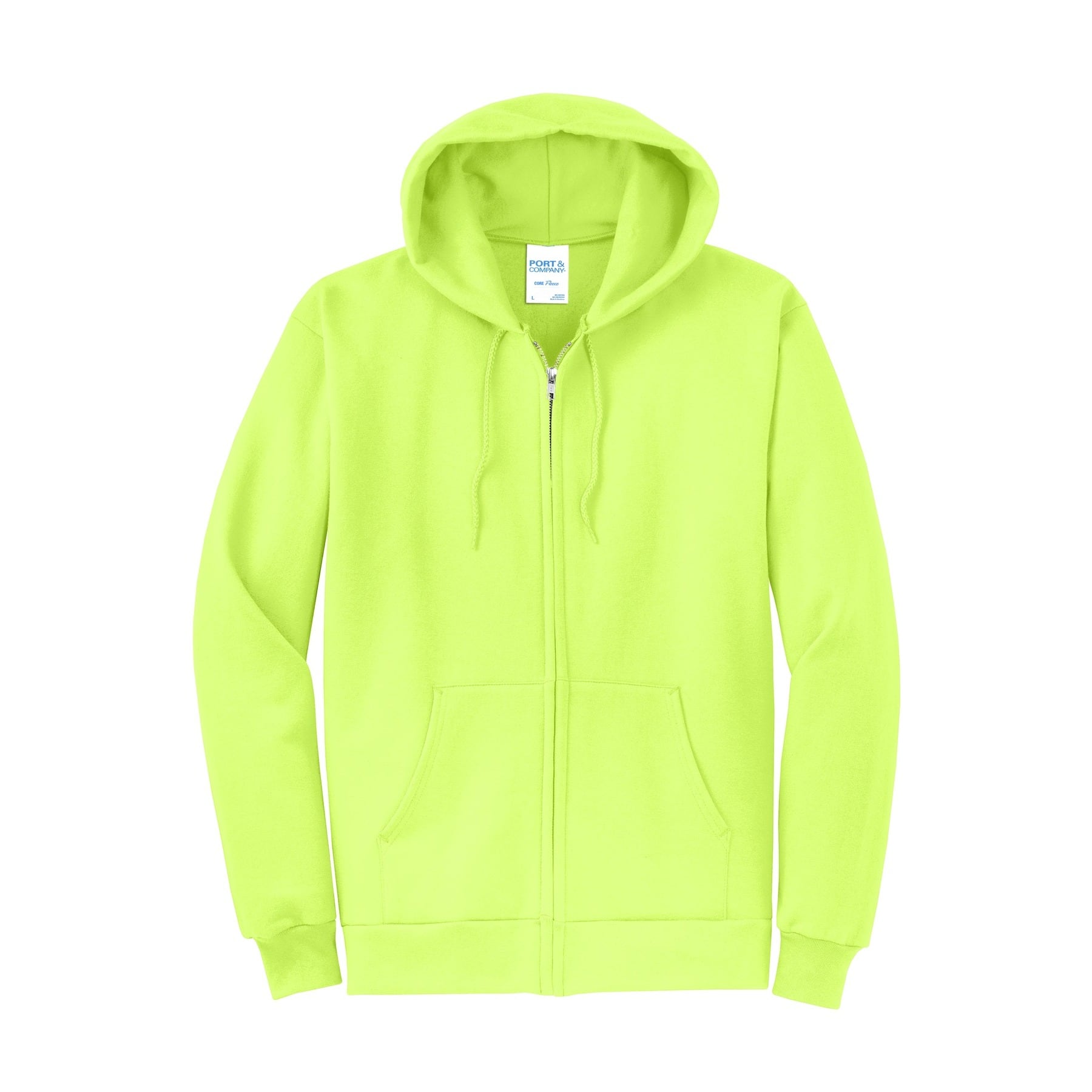 Port & Company® Core Fleece Full-Zip Hooded Sweatshirt