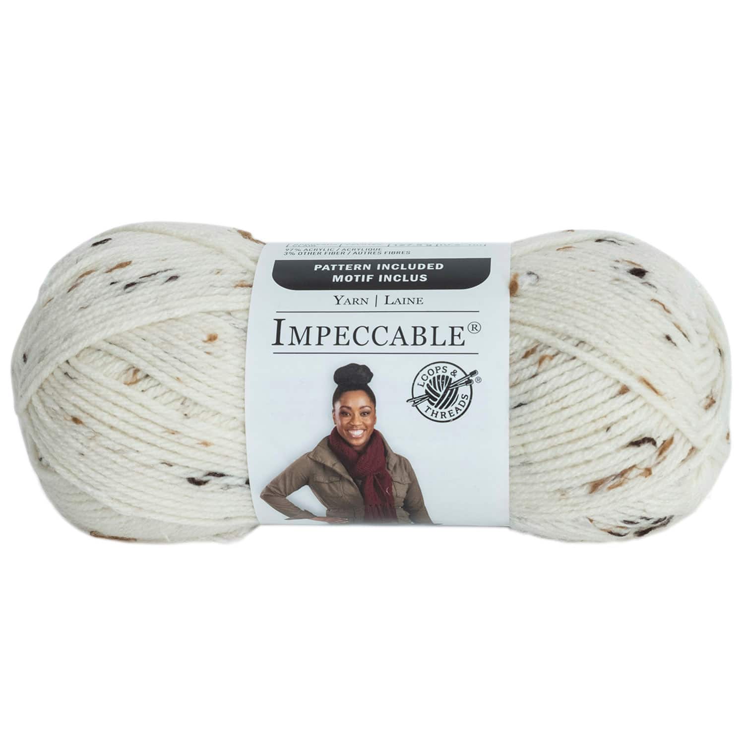 18 Pack: Impeccable™ Tweed Yarn by Loops & Threads®
