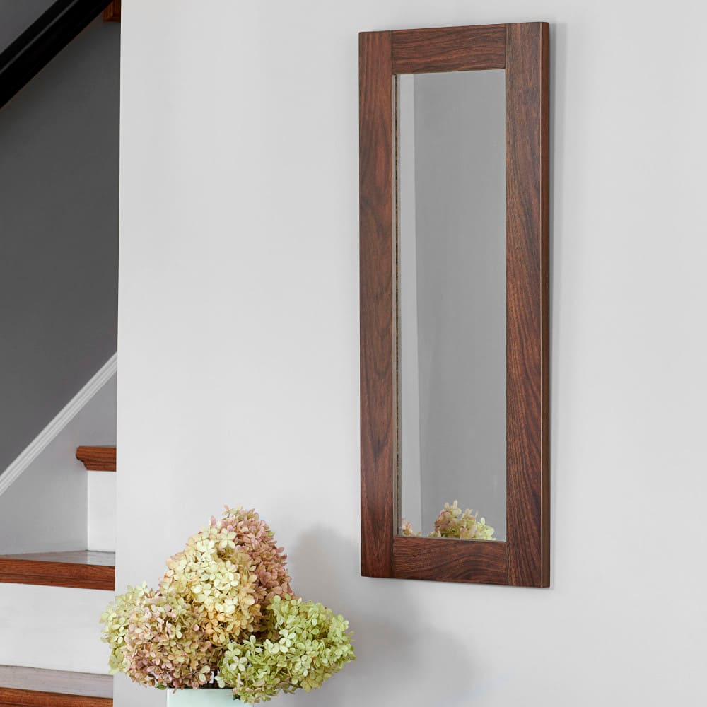Household Essentials 29.5" x 12.5" Rectangular Wall Mirror