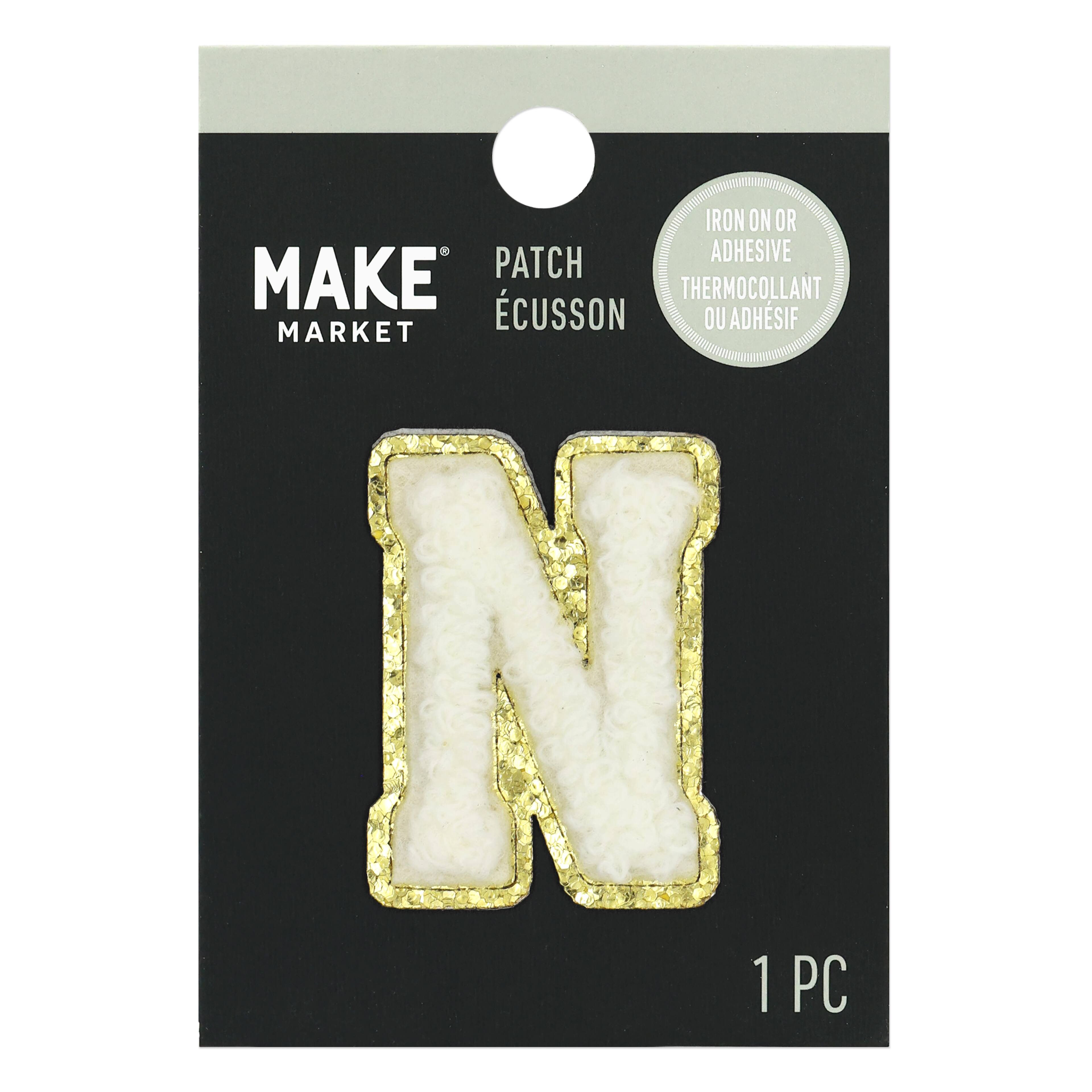 1.5&#x22; White Chenille Patch by Make Market&#xAE;