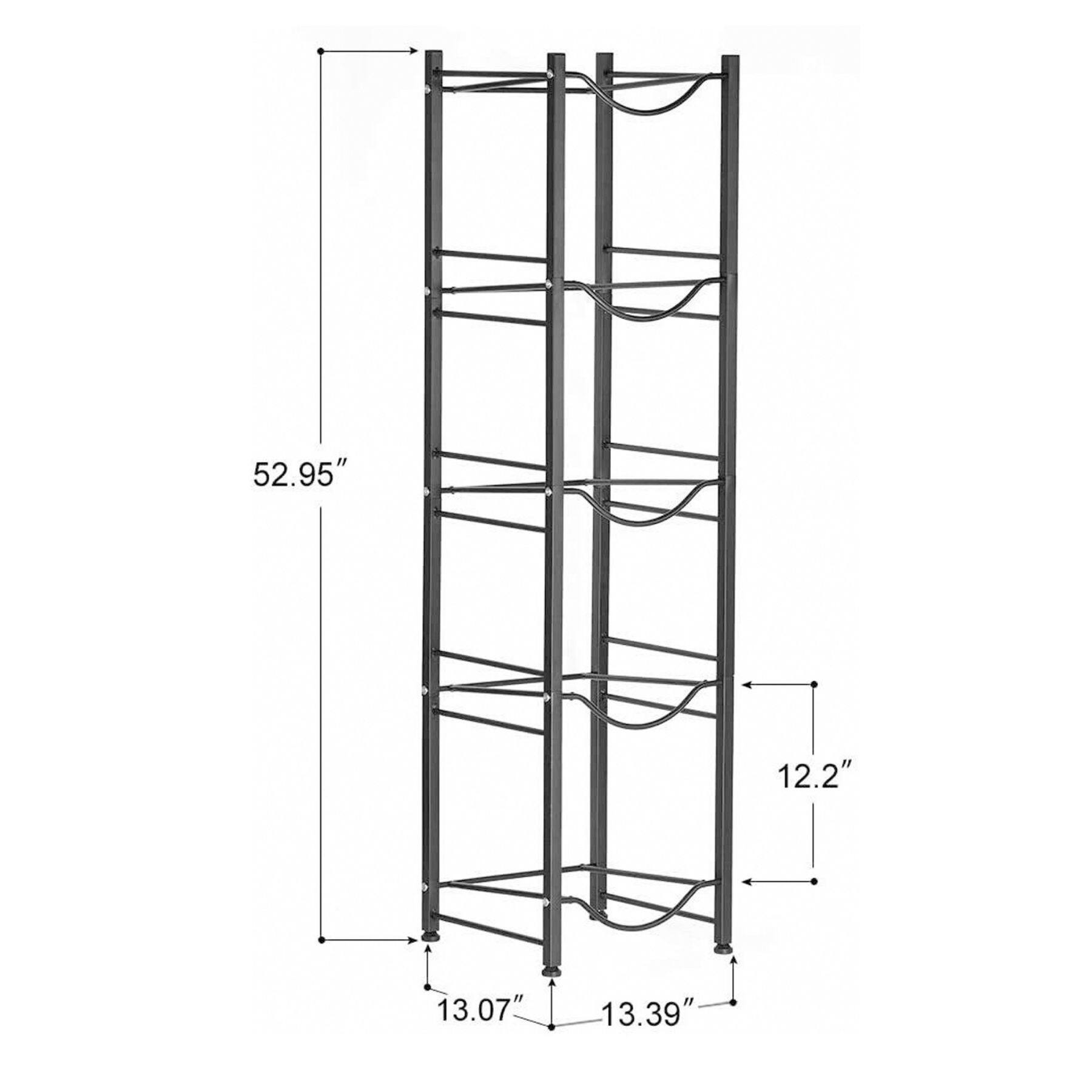 NEX™ 5-Tier 5-Gallon Water Bottle Storage Rack