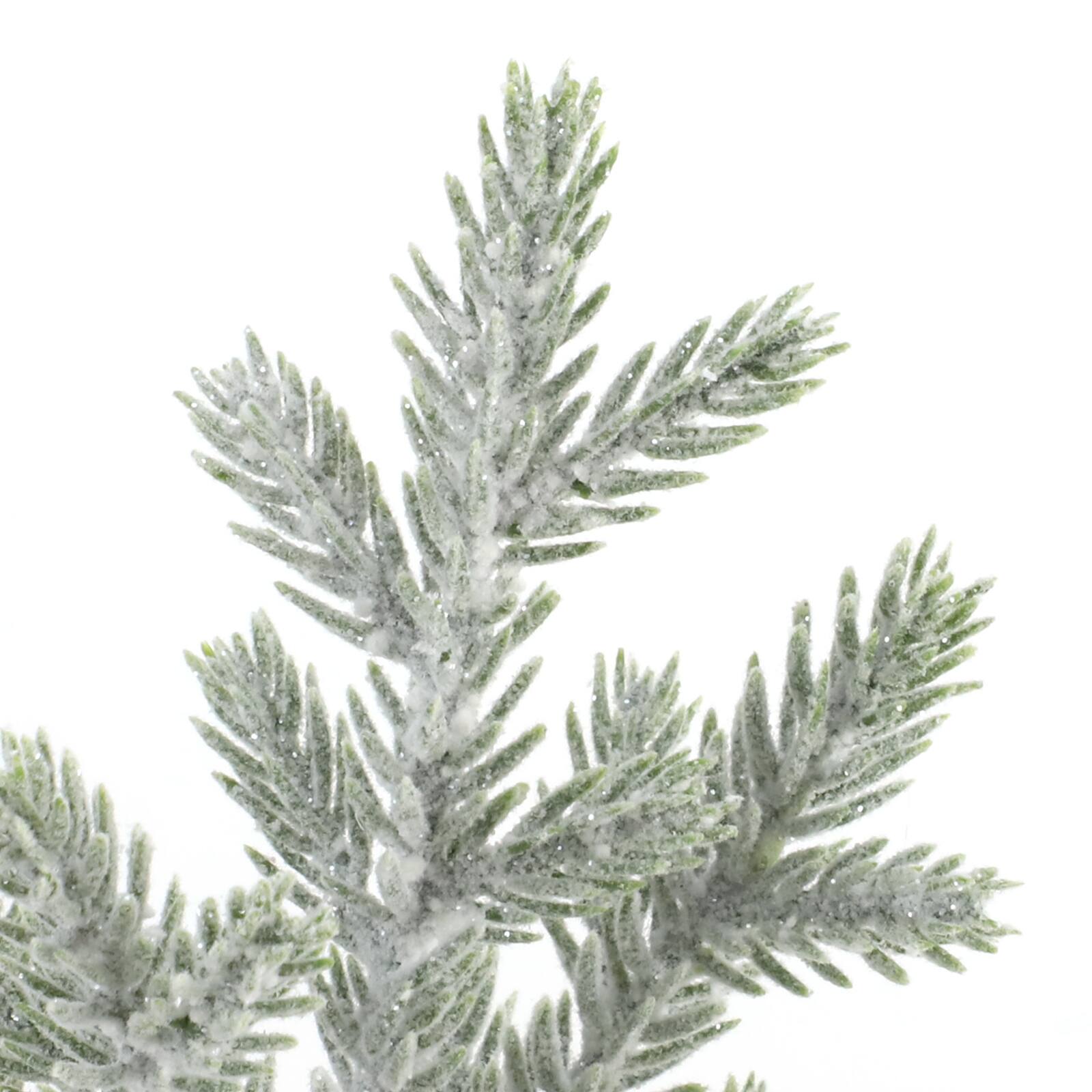 Sapin blanc avec base en jute &#xE0; motif &#xE9;cossais de 30,4&#xA0;cm d&#x2019;Ashland