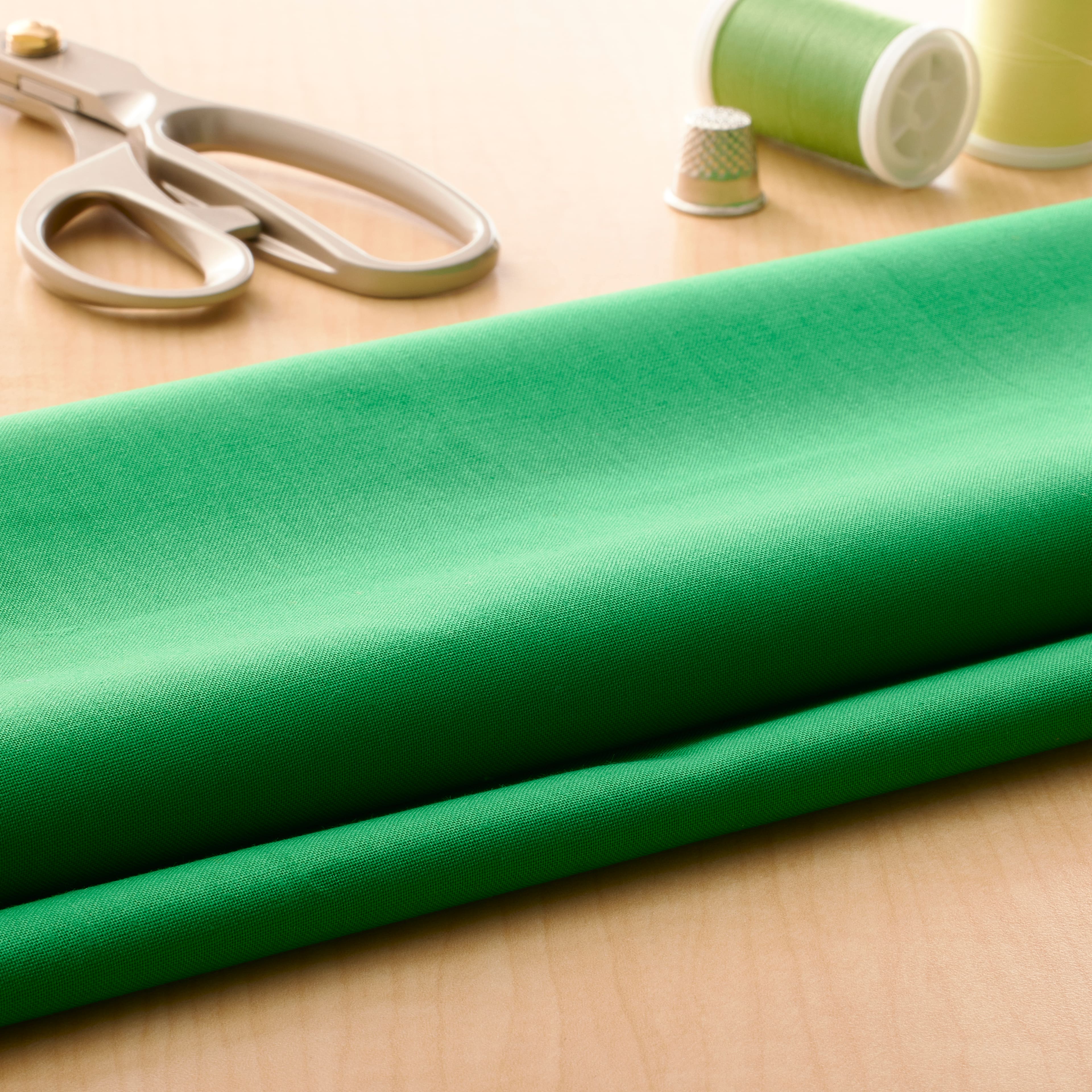 Solid Cotton Fabric by Loops & Threads®