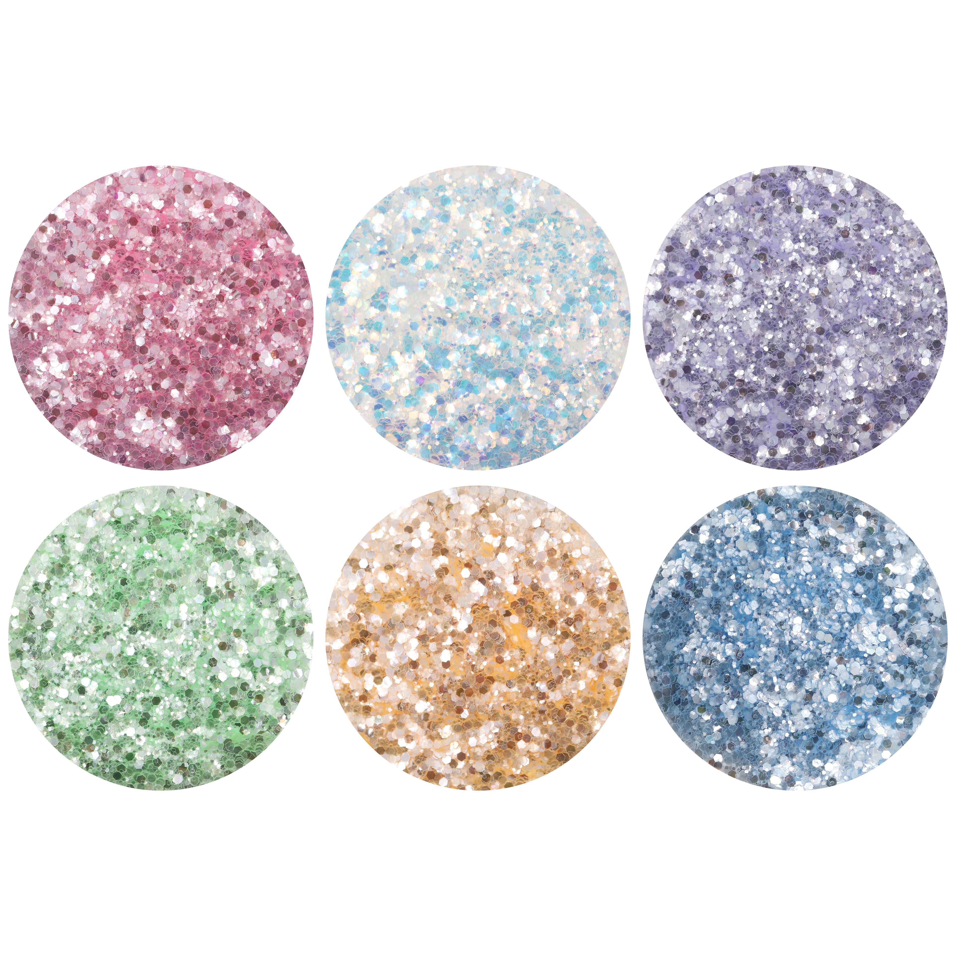 Pretty Pastel Glitter Shaker Pack by Creatology™