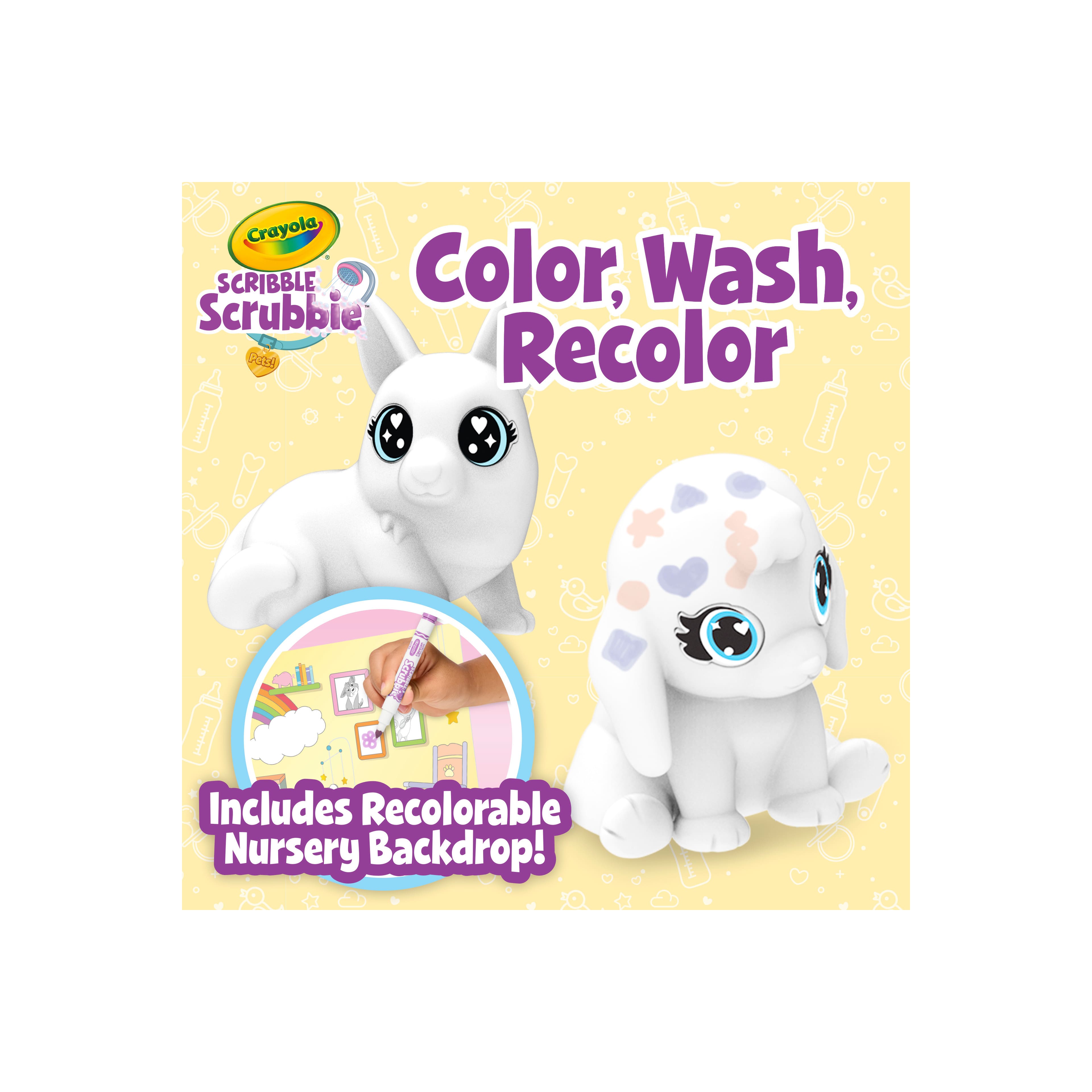 Crayola&#xAE; Scribble Scrubbie Baby Pets Nursery