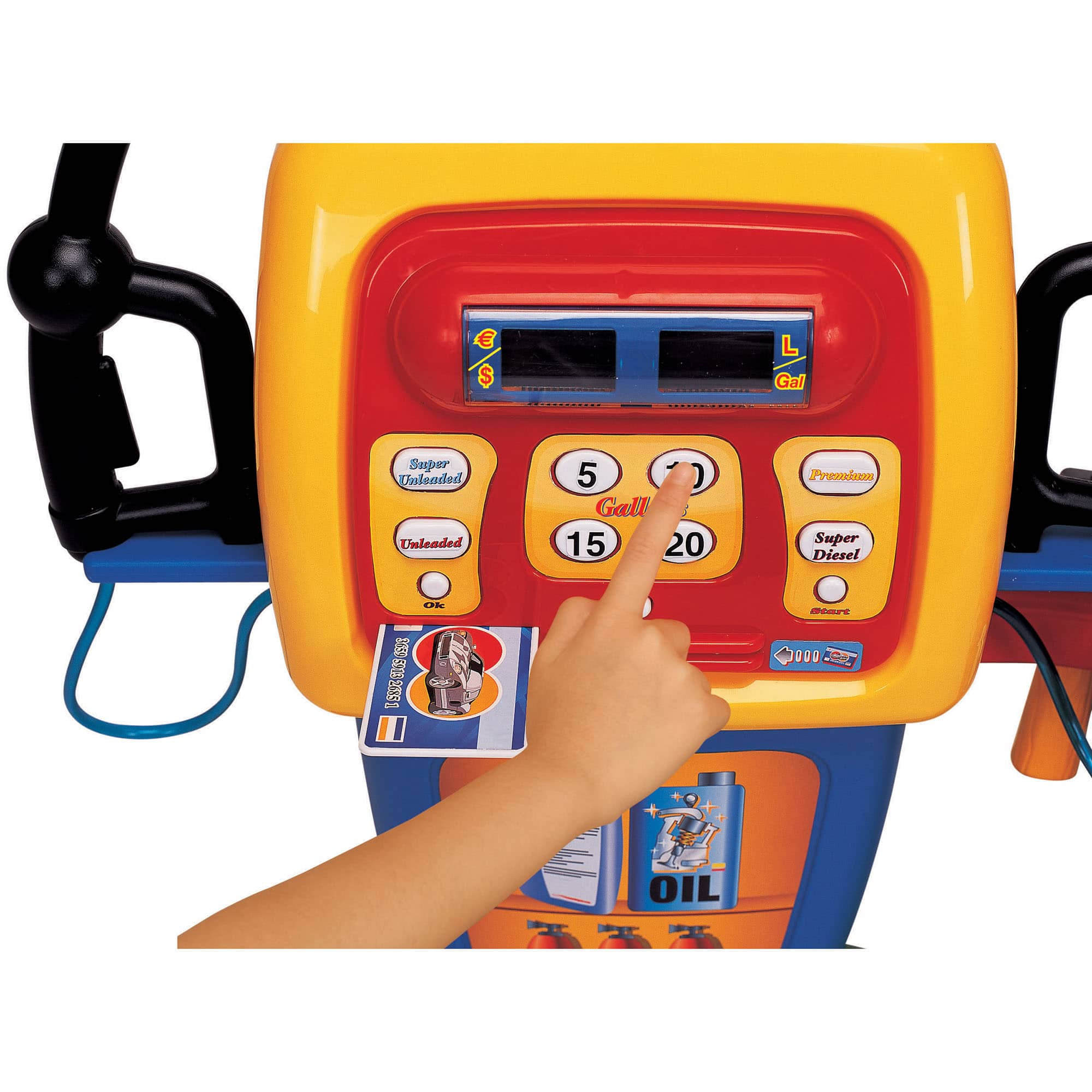 Children&#x27;s Electronic Self-Service Gas Station Playset