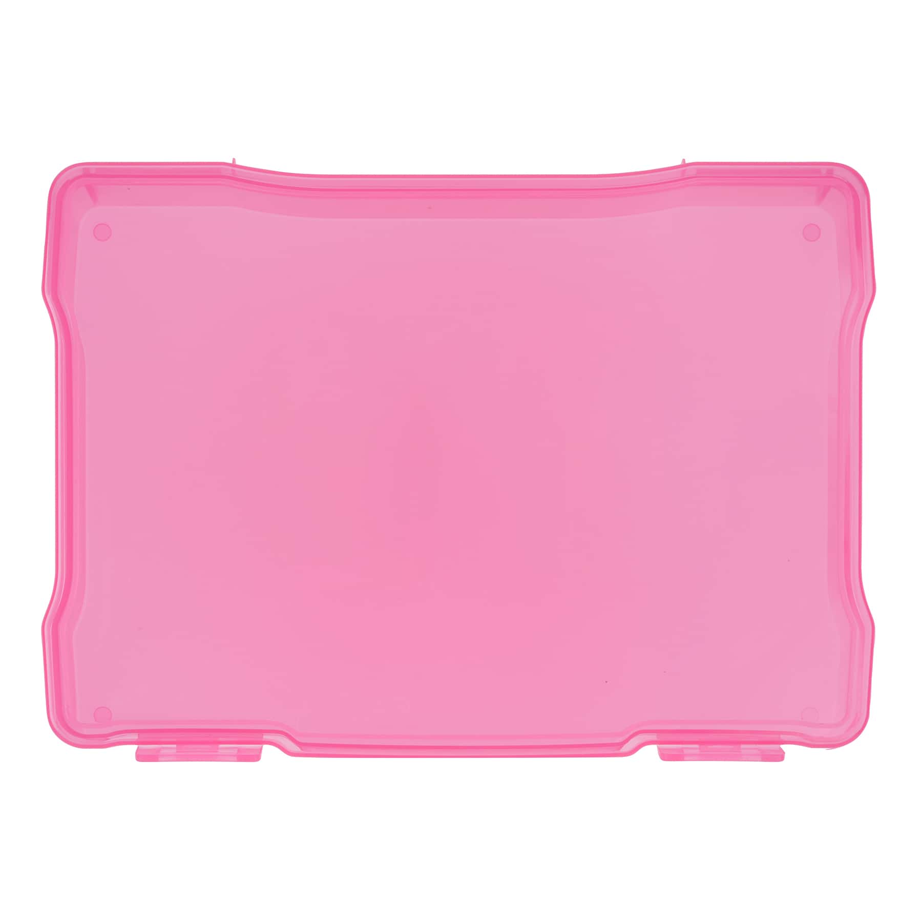Simply Tidy Plastic Photo Case - Pink - 5 x 7 in