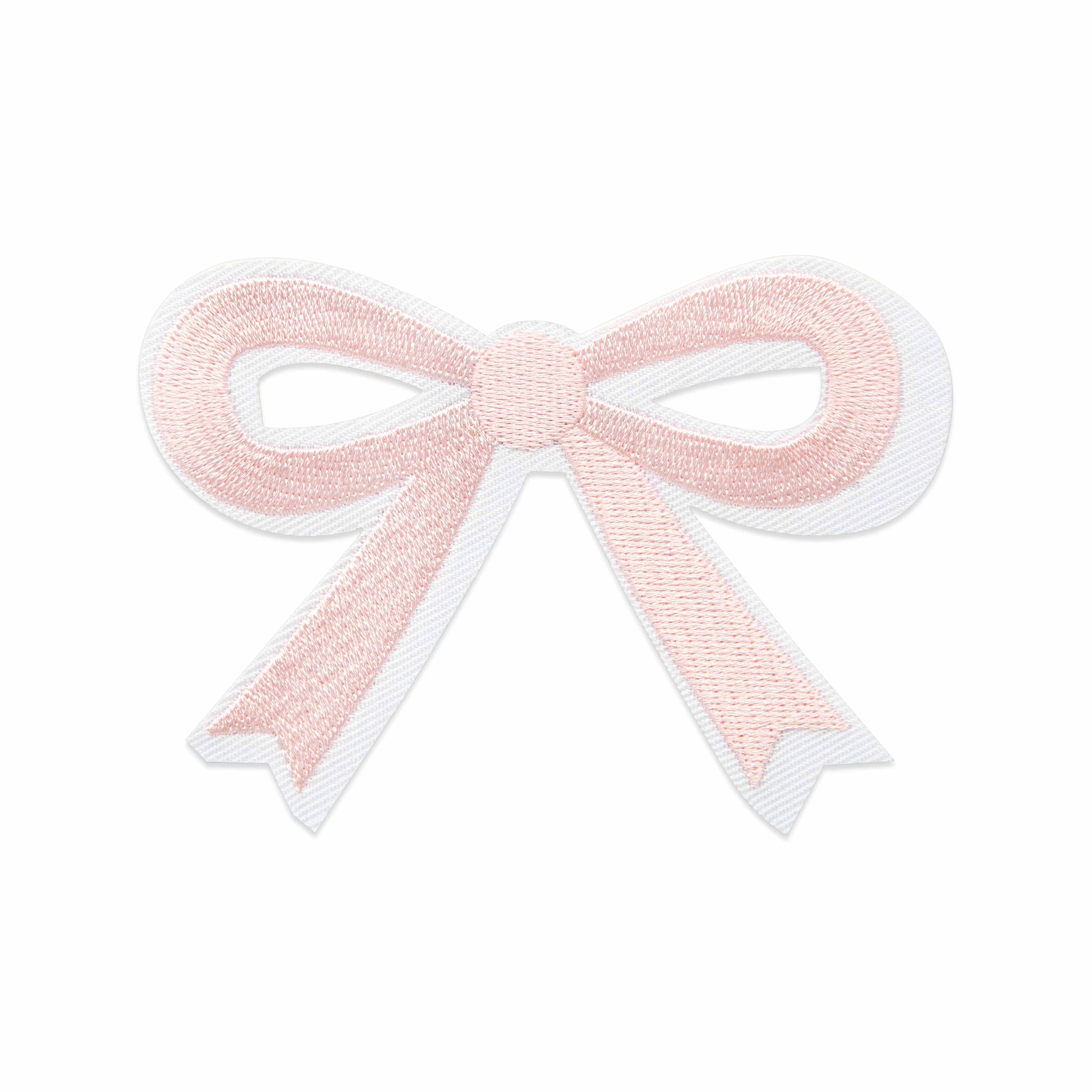 Summer Pink Bow Iron On & Adhesive Patch by Make Market®