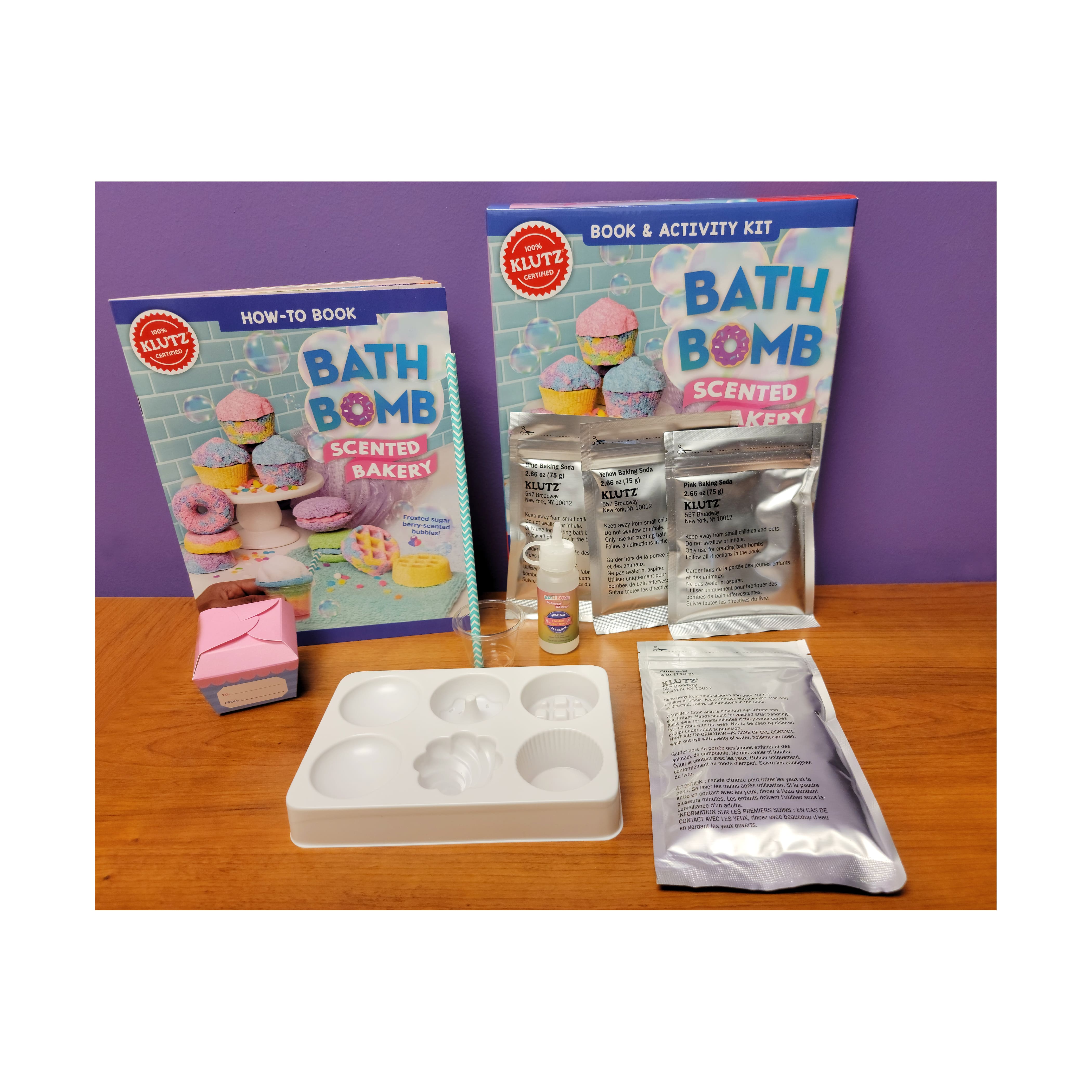 Klutz&#xAE; Bath Bomb Scented Bakery Kit