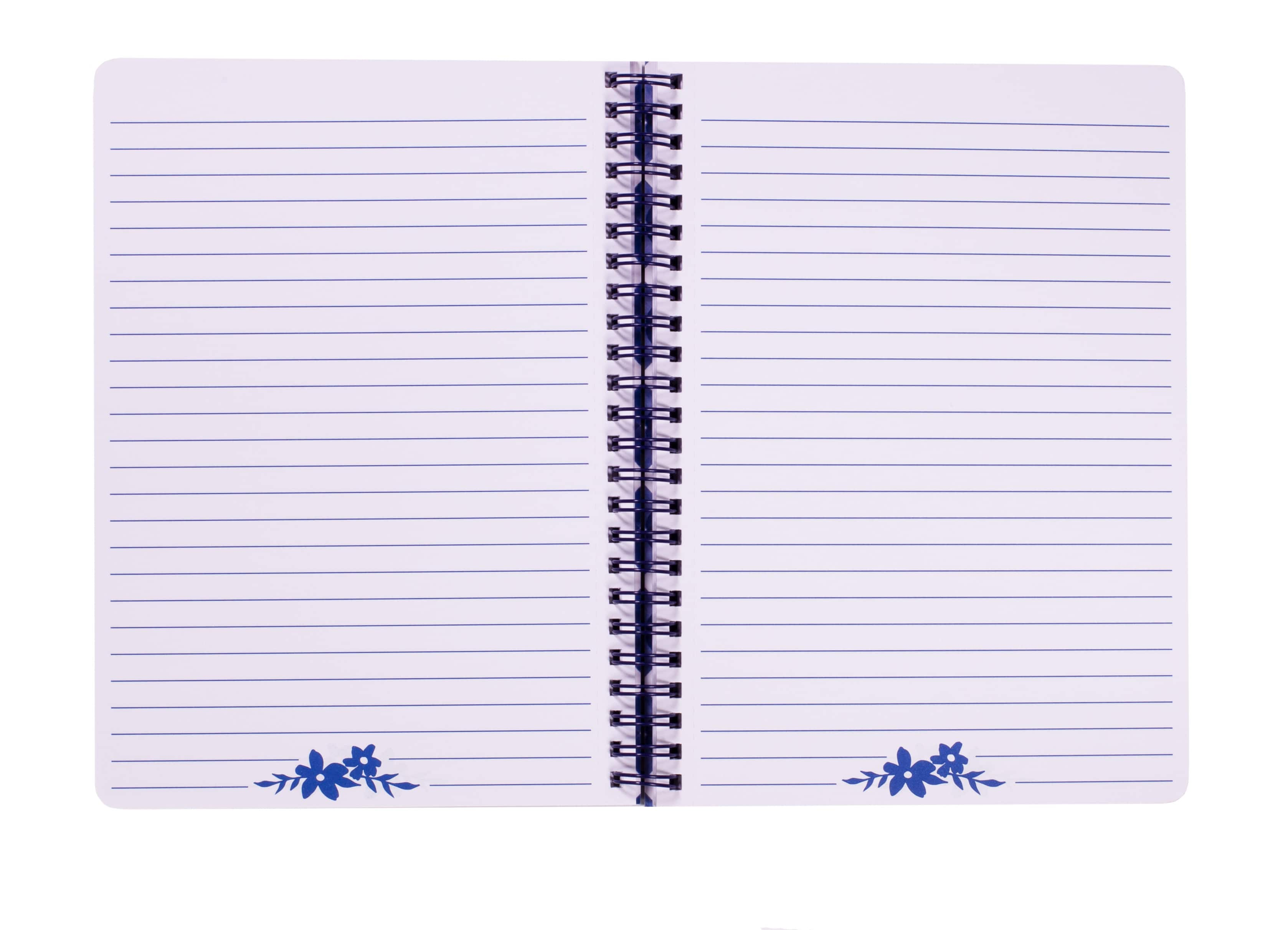 Steel Mill &#x26; Co.&#xAE; Mini Blue Watercolor Spiral Bound Notebook