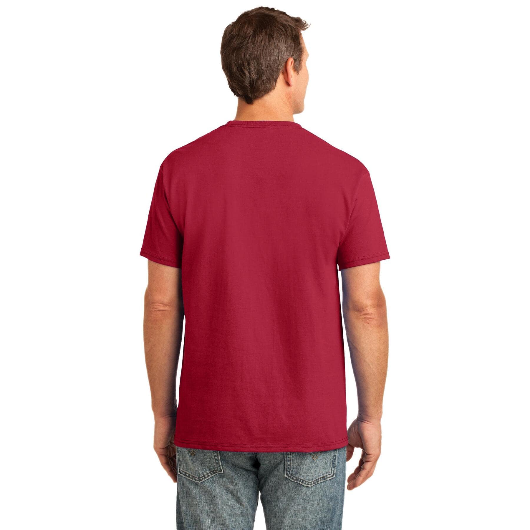 Port & Company® Core Cotton Pocket Adult T-Shirt