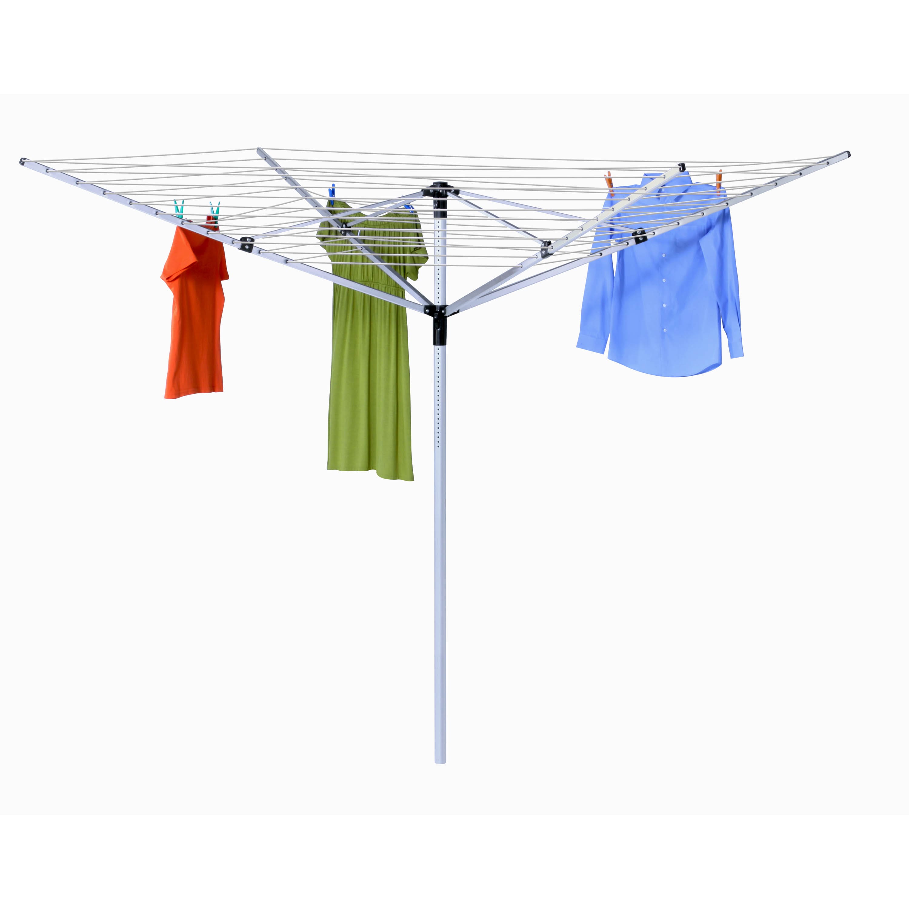 Honey Can Do Aluminum Outdoor Umbrella Dryer, 165ft.