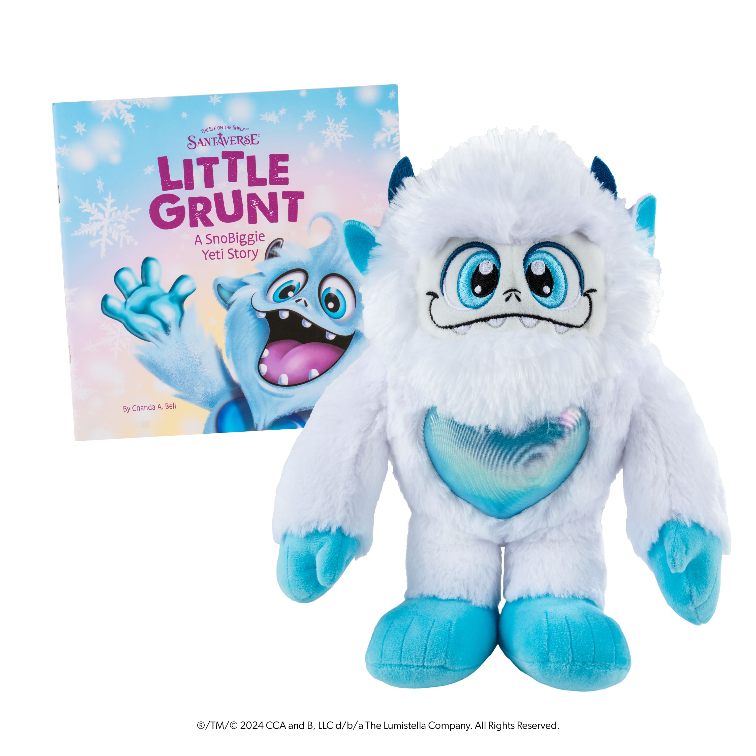 The Elf on the Shelf&#xAE; SnoBiggie&#x2122; Little Grunt Yeti Plush &#x26; Book