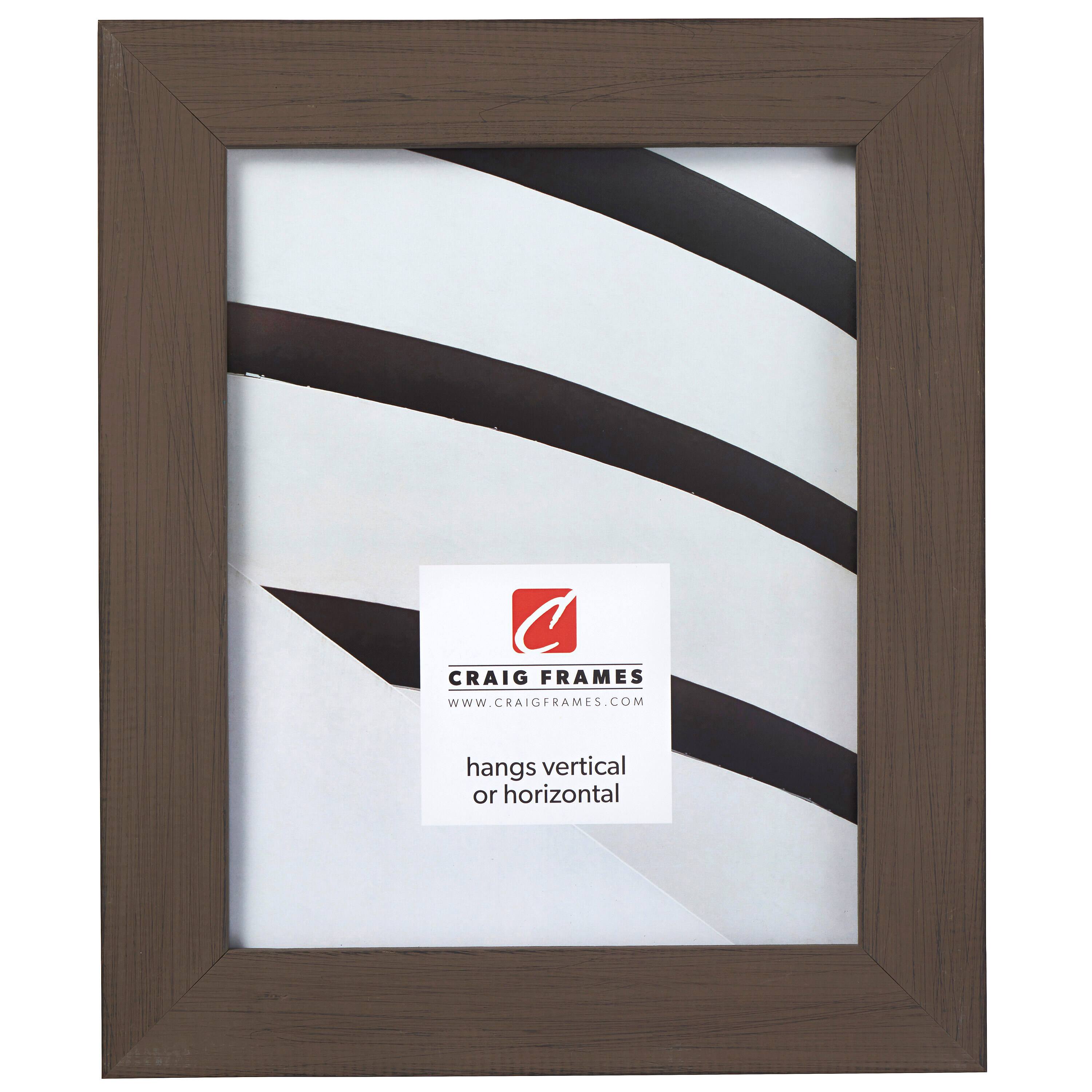 Craig Frames Jasper Whiskey Brown Picture Frame