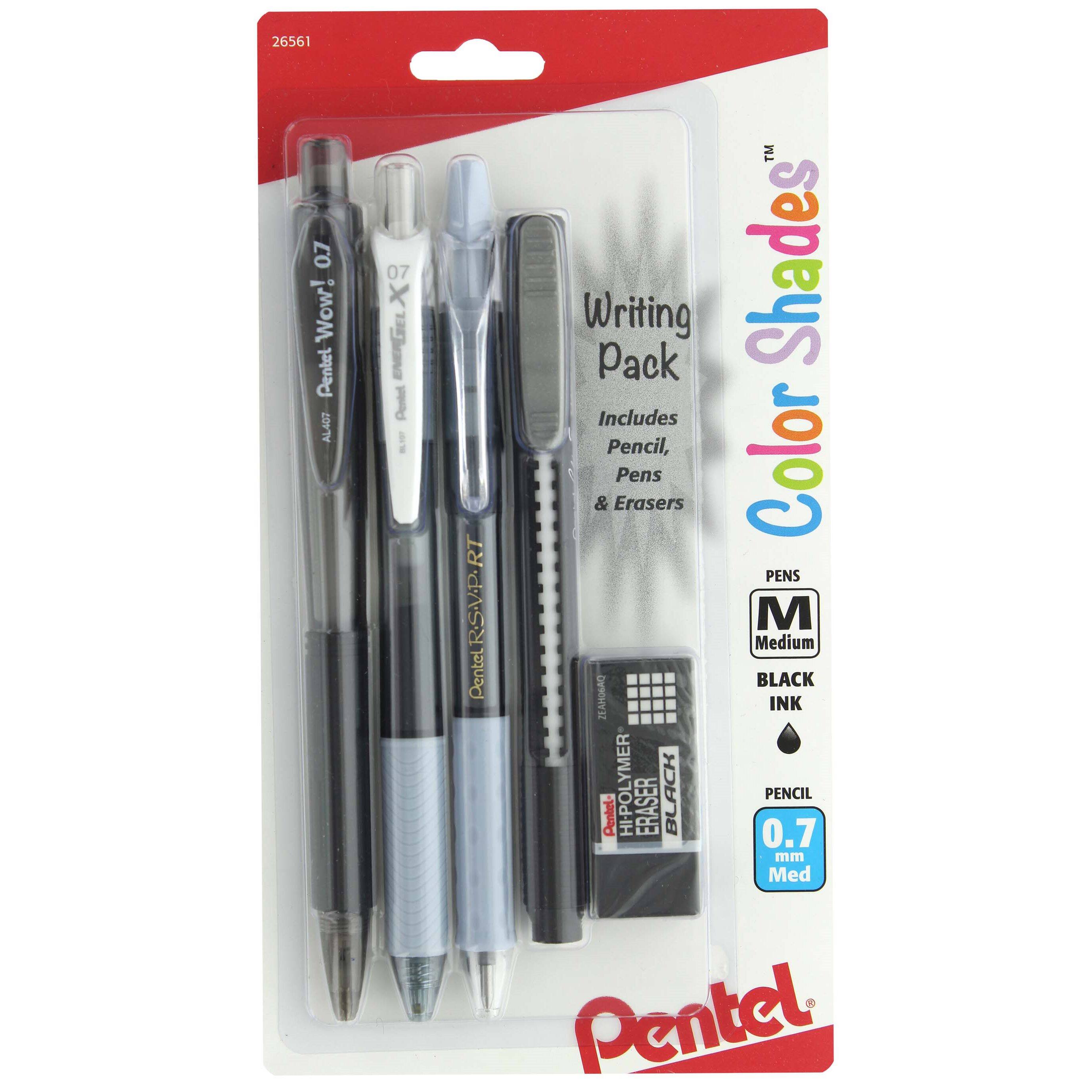 Pentel Color Shades Writing ct in Black | 4 x 7.58