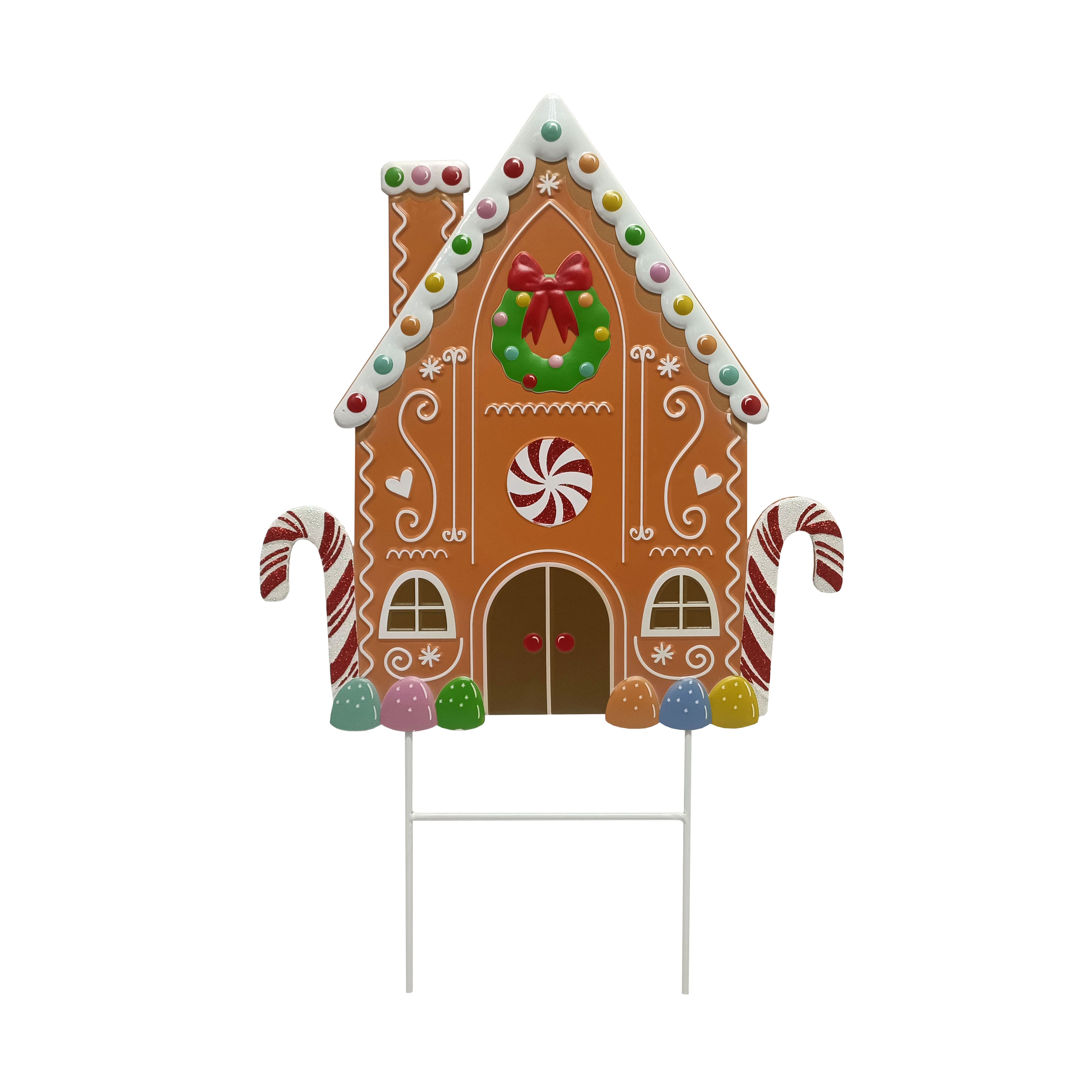 2ft. Gingerbread House Yard Stake by Ashland&#xAE;