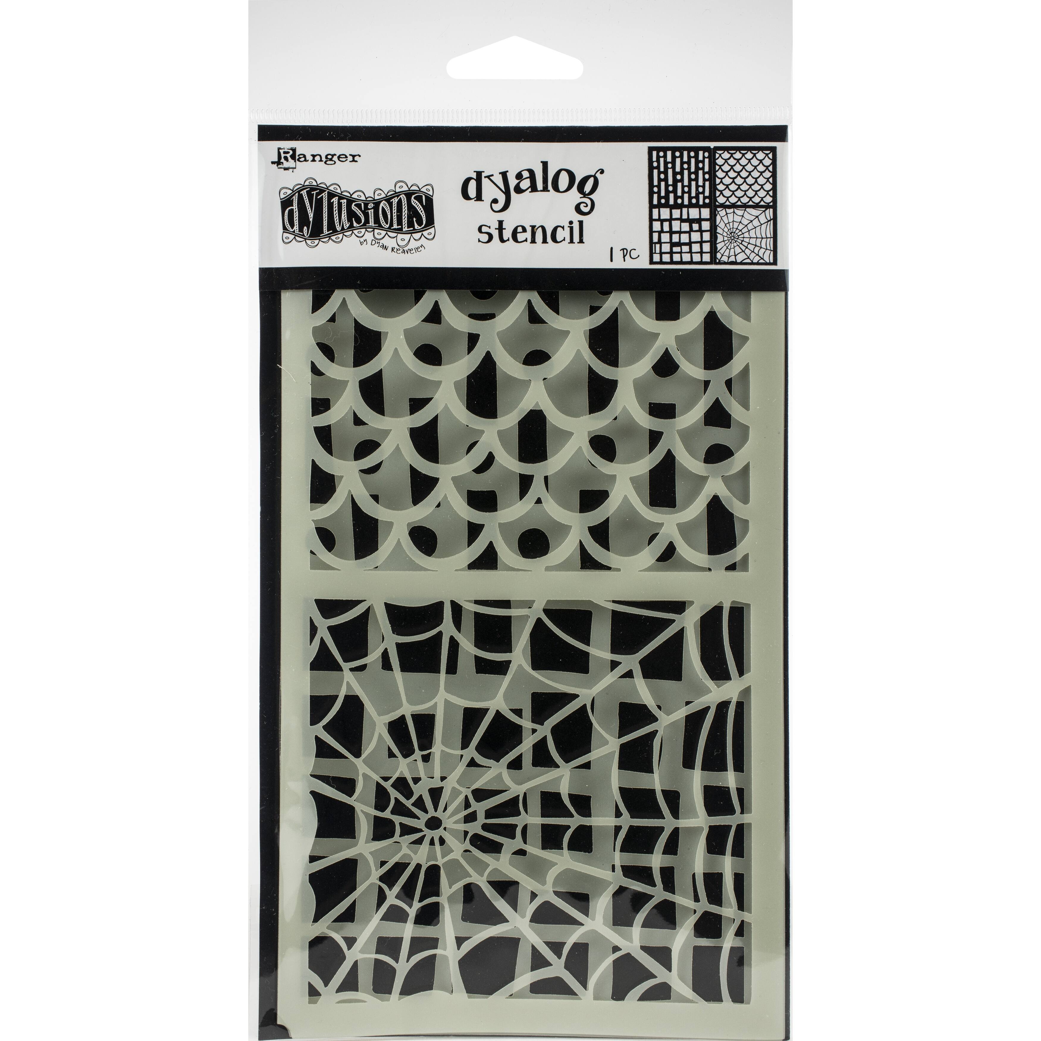 Dyan Reaveley's Dylusions Stencil It Too Dyalog Stencil | Michaels