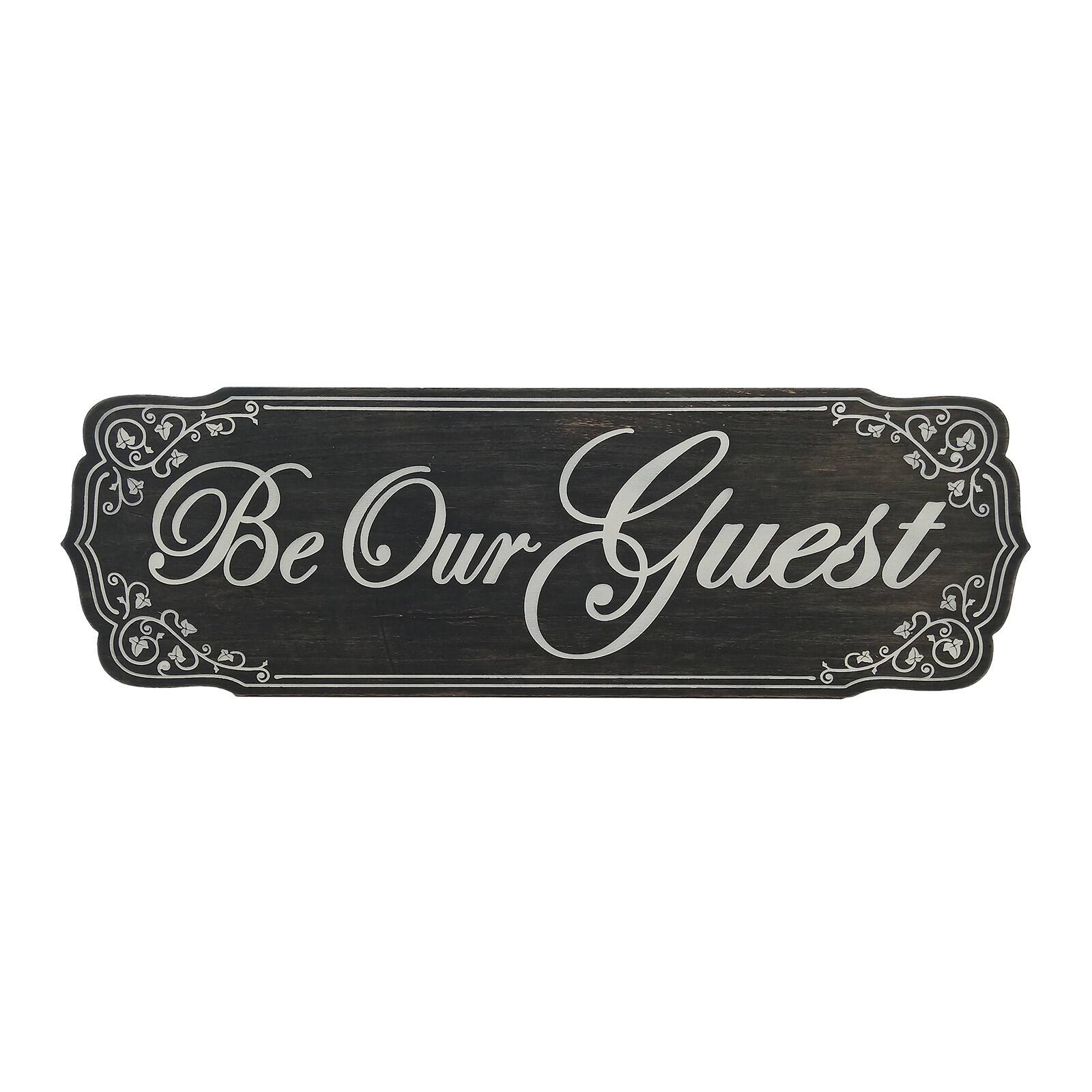 Be Our Guest Wall Sign By Ashland Michaels Be Our Guest Wall Sign By Ashland Michaels