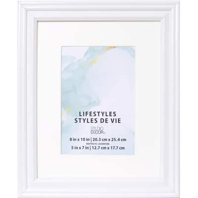 White Frame With Mat, Lifestyles™ by Studio Décor® | Michaels