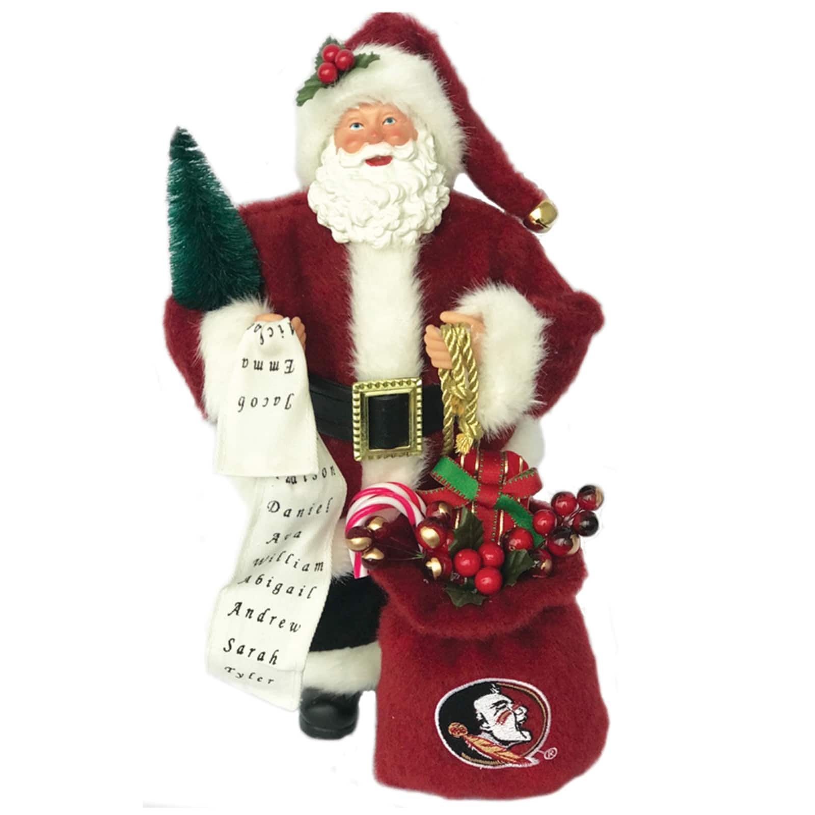 Santa&#x27;s Workshop 12&#x22; Florida State Santa