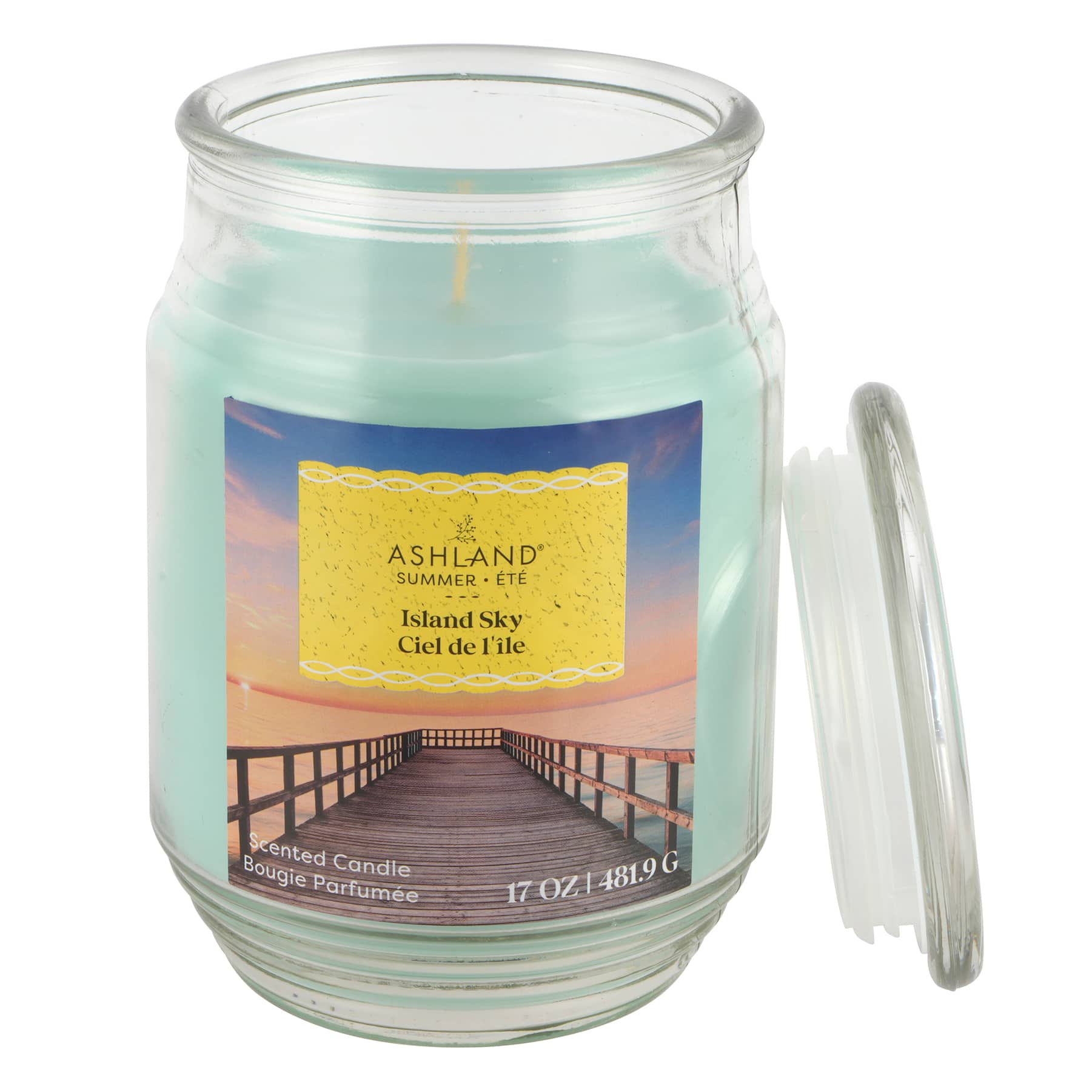 17oz. Island Sky Jar Candle by Ashland&#xAE;