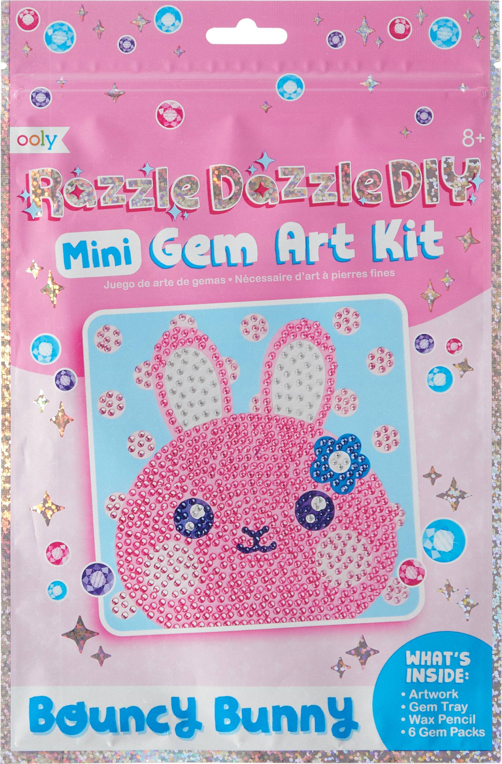 Razzle Dazzle D.I.Y. Mini Gem Art Kit - Bouncy Bunny Razzle Dazzle D.I.Y. Mini Gem Art Kit - Bouncy Bunny