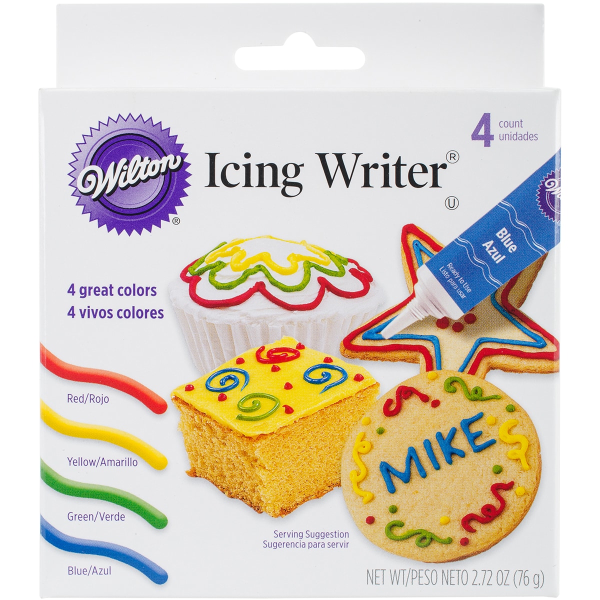 Wilton Candy Decorating Pens, Primary Colors