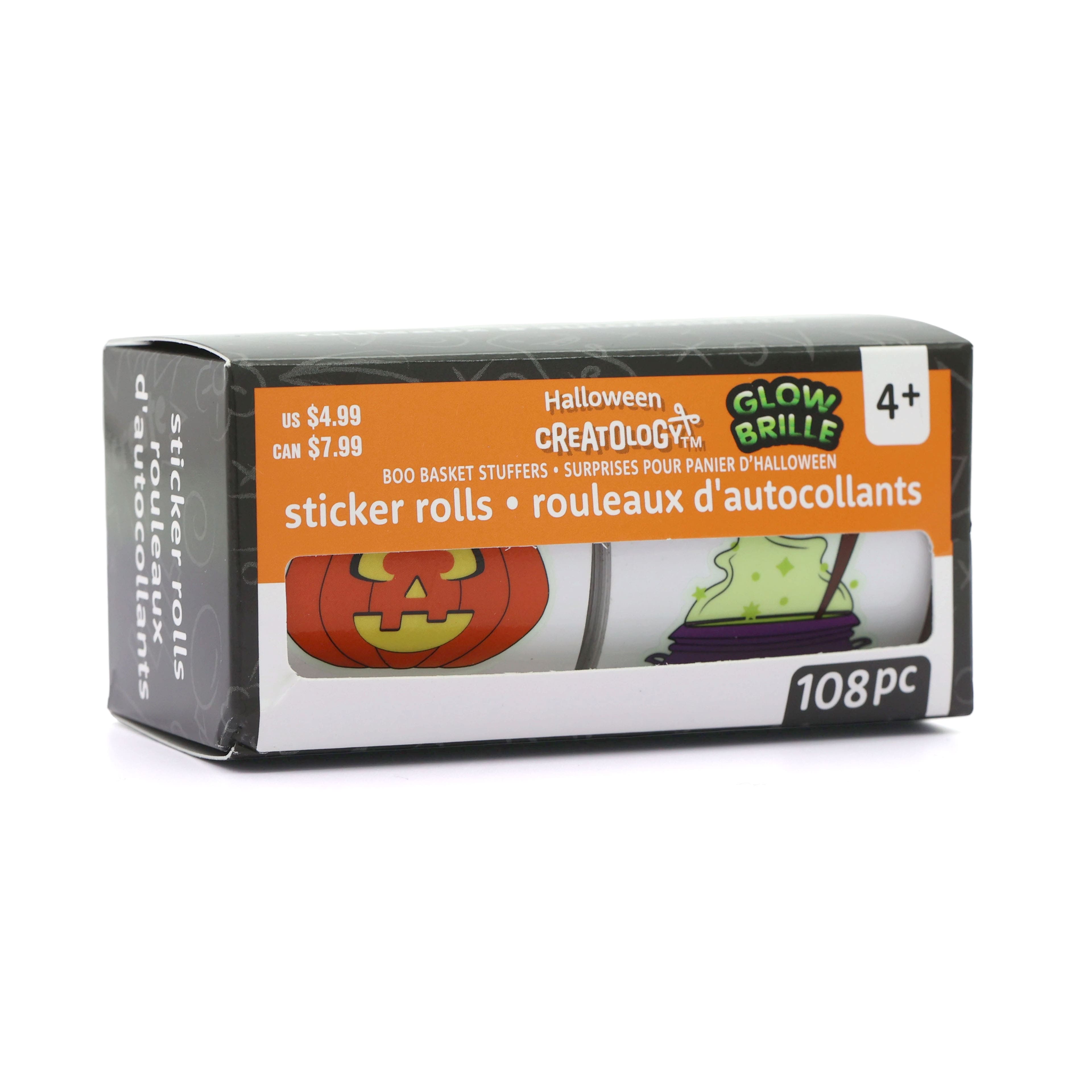 Ghoul Friends Glow-in-the-Dark Sticker Rolls by Creatology&#x2122;