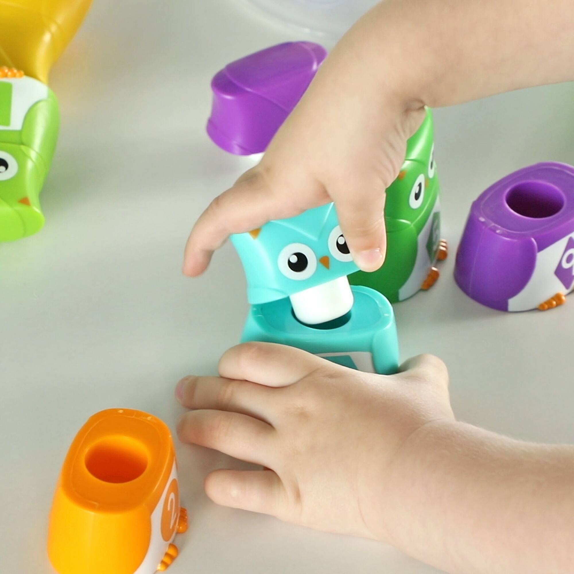 Learning Resources Snap-n-Learn Rainbow Owls