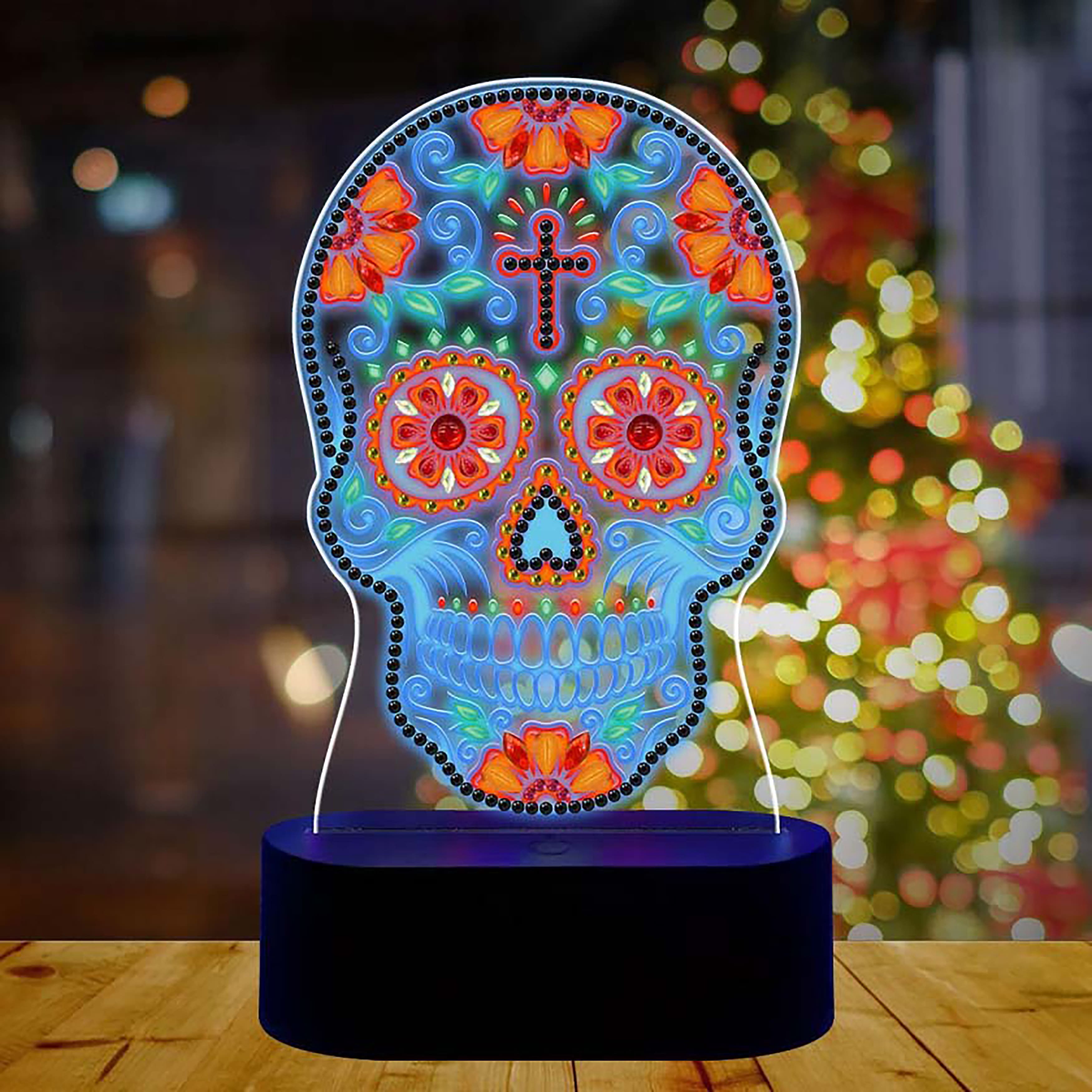 Sparkly Selections Skull 3D Lamp Diamond Painting