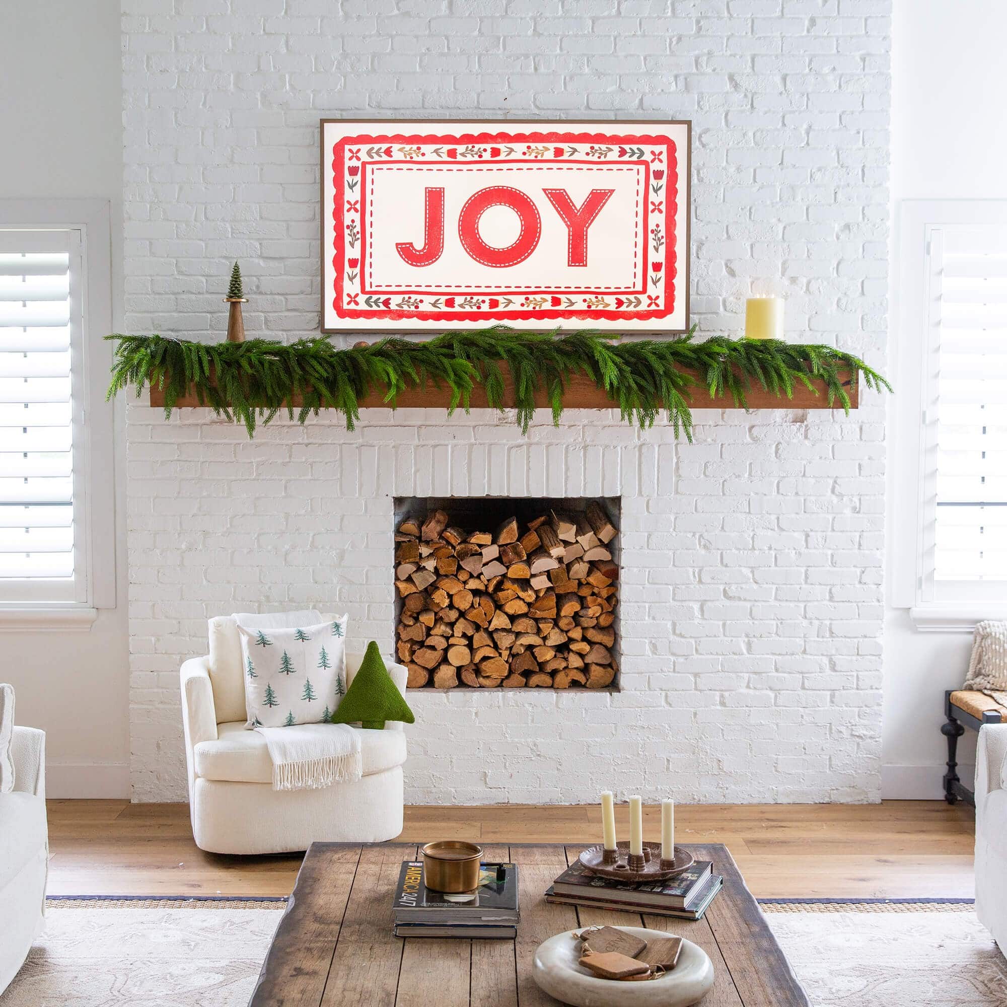 10ft. Artificial Real Touch Norfolk Island Pine Garland with Natural Look