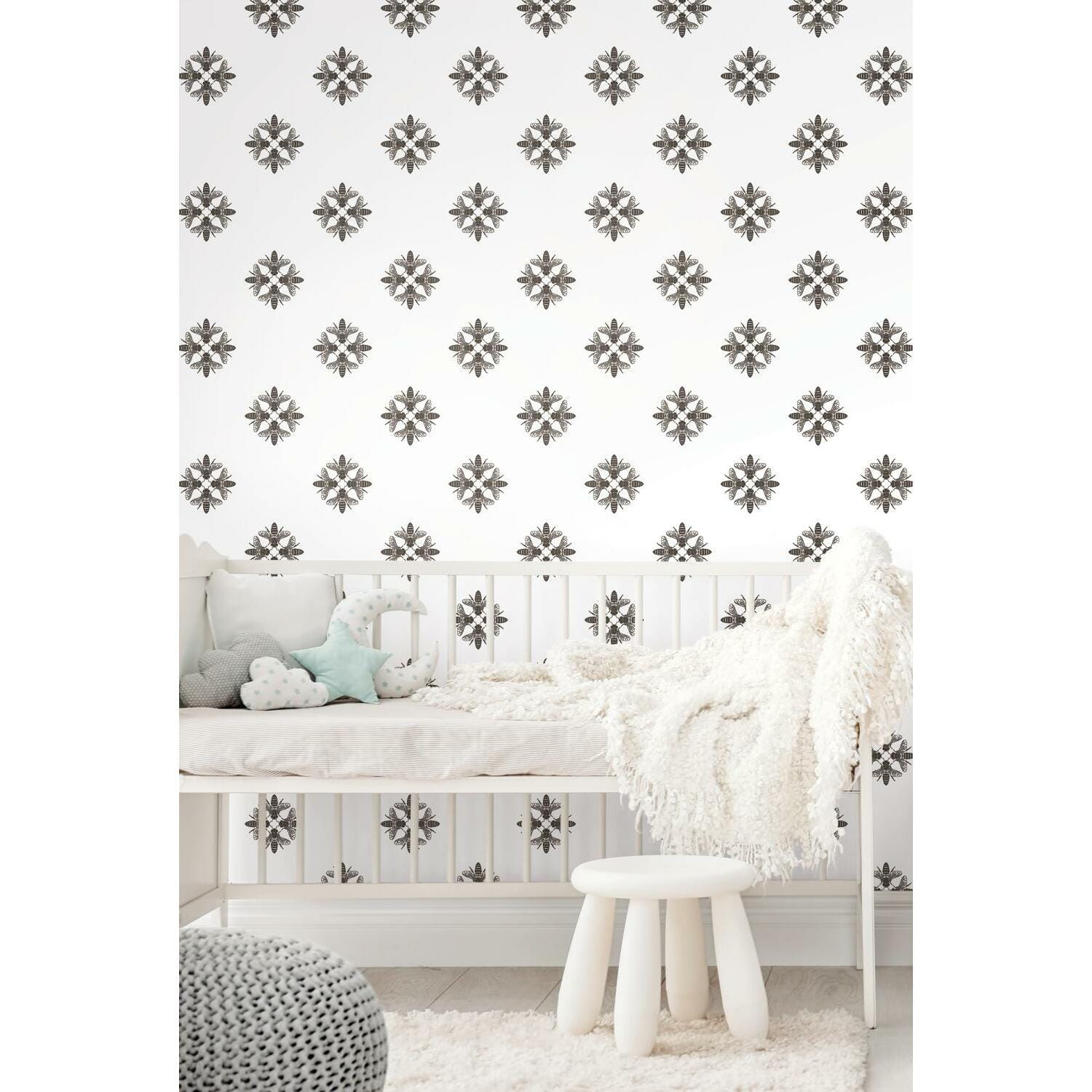 RoomMates Honey Bee Peel &#x26; Stick Wallpaper