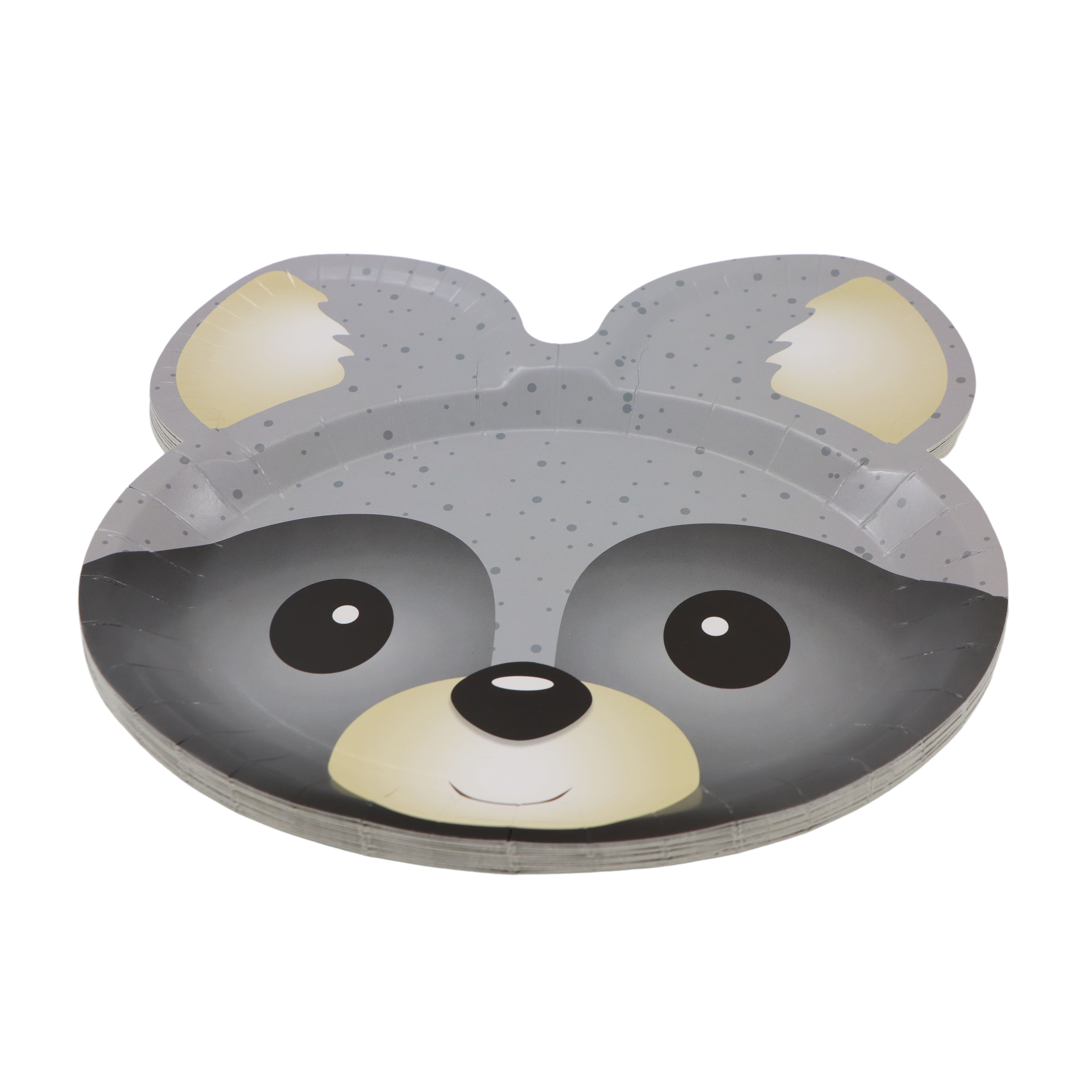 9&#x22; Raccoon Paper Plates, 12ct. by Celebrate It&#x2122;