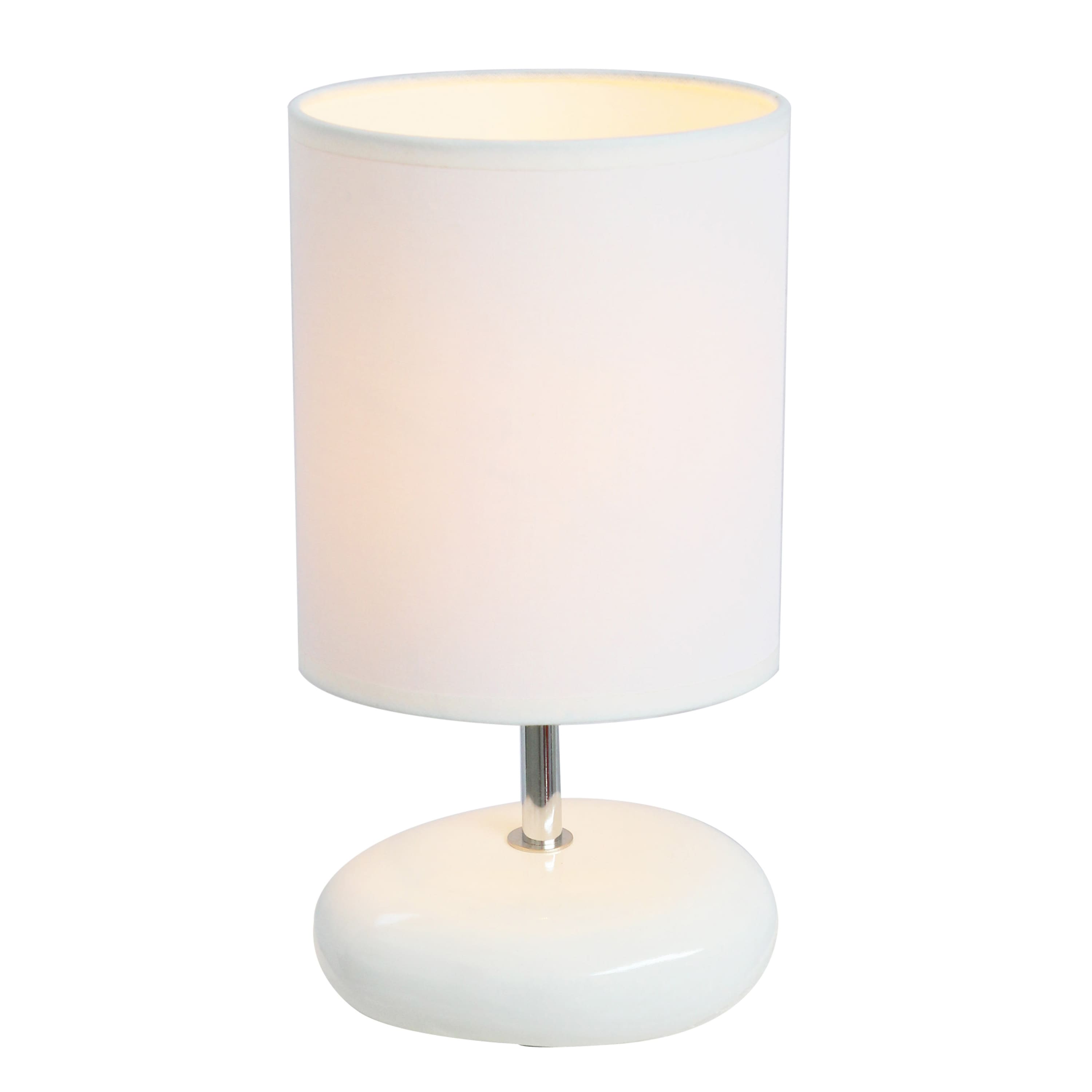 Simple Designs Stonies Small Stone Look Table Lamp
