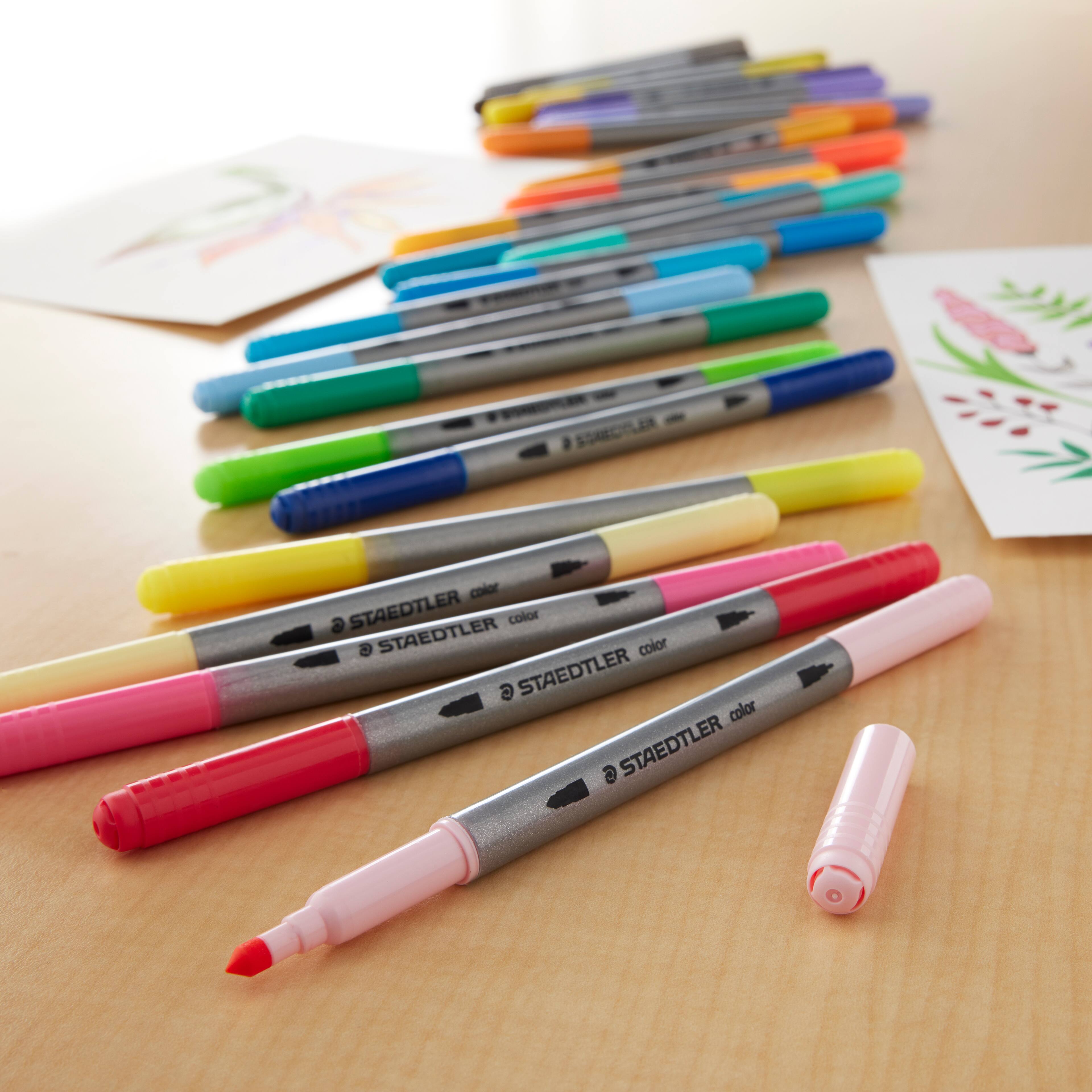 4 Packs: 120 ct. (480 total) Staedtler&#xAE; Fiber Tip Pens