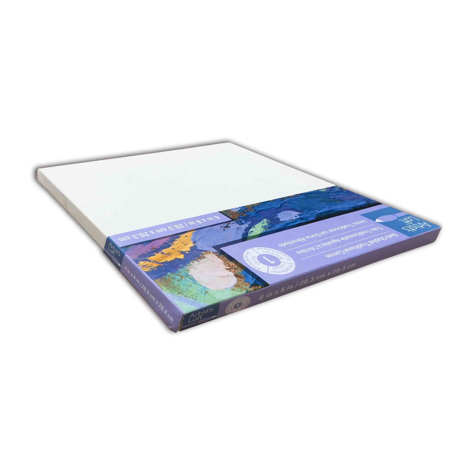 12 Pack: Level 1 Back Stapled Traditional Canvas by Artist&#x27;s Loft&#x2122;