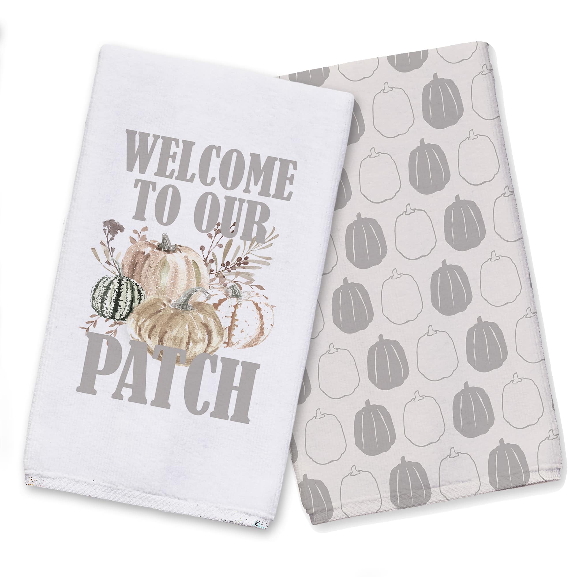 Welcome To Our Patch Tea Towel Set