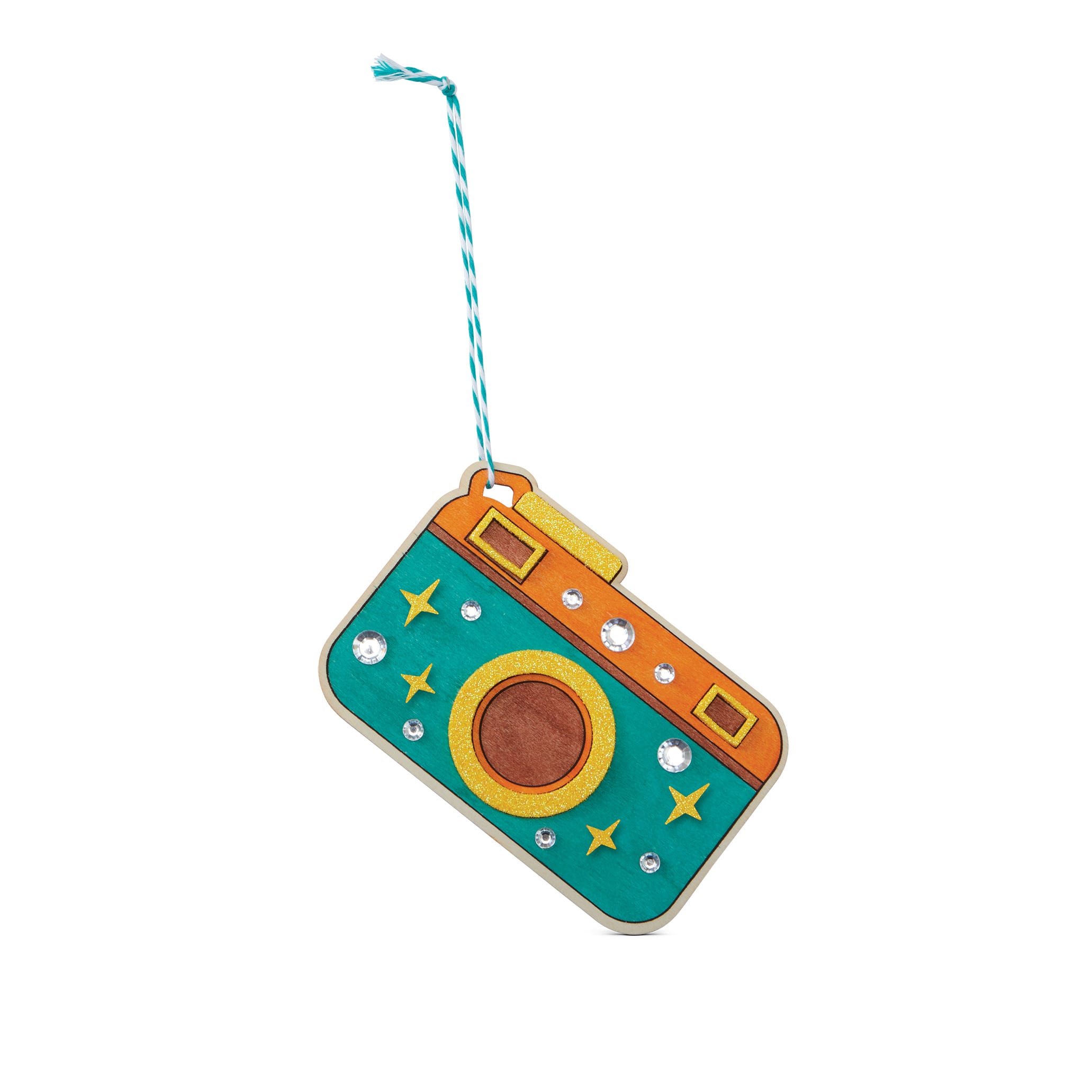 Summer Camera Create Your Own Wood Ornament Activity Kit by Creatology&#x2122;