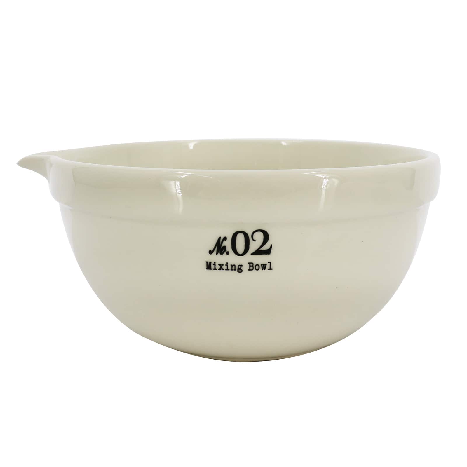 8&#x22; No. 02 Ceramic Mixing Bowl by Ashland&#xAE;