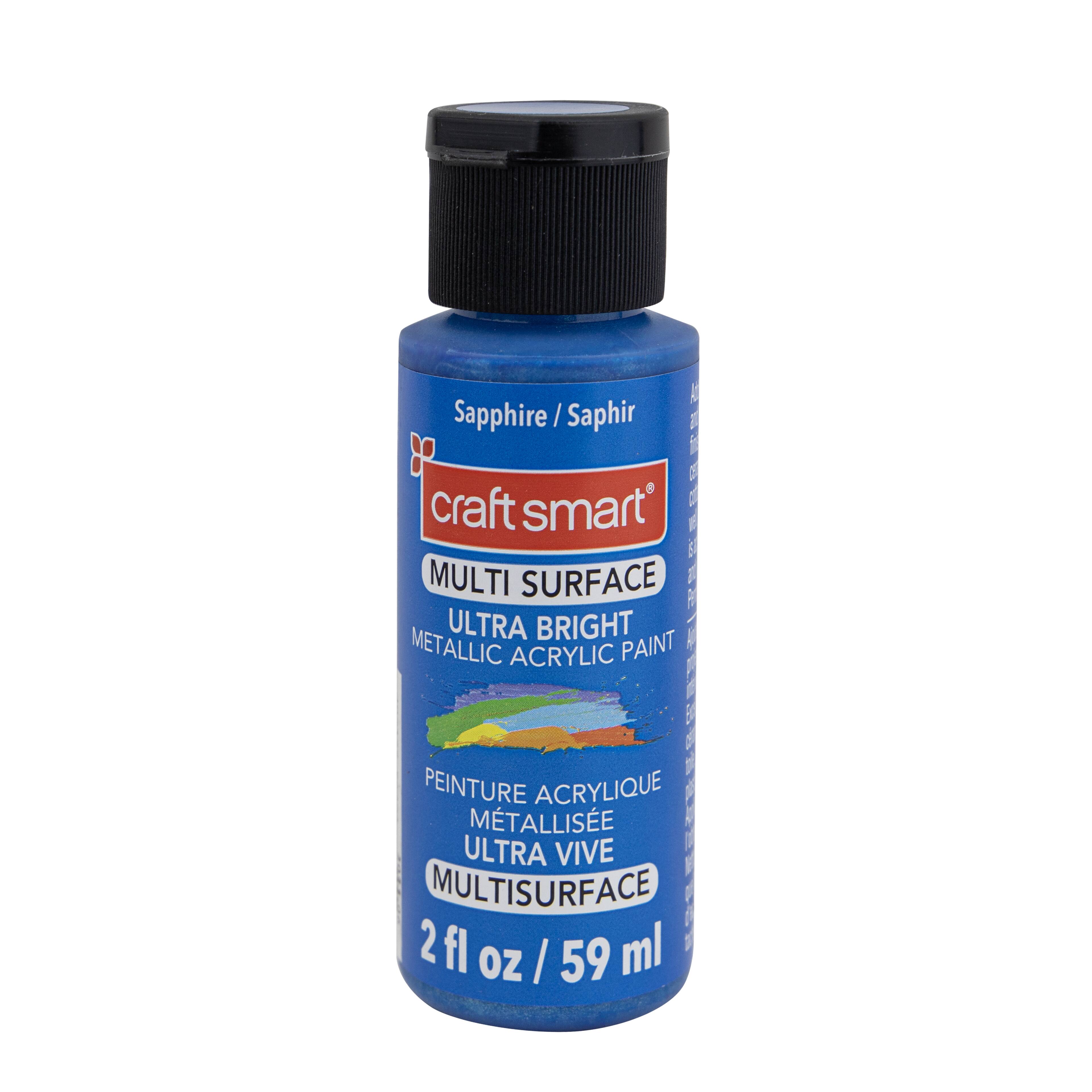 12 Pack: Premium Ultra Bright Metallic Paint by Craft Smart®