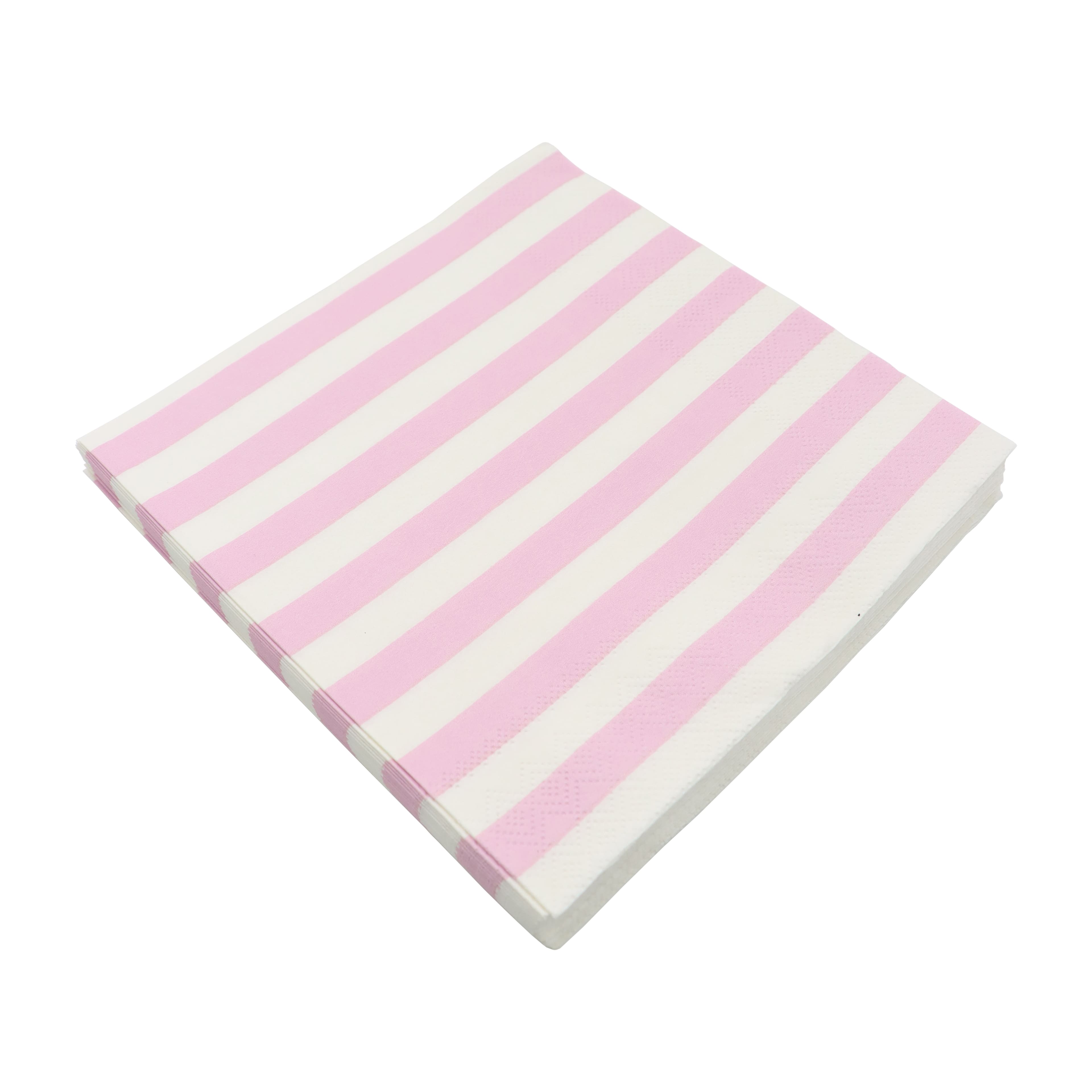 Pink & White Stripes Lunch Napkins, 20ct. by Celebrate It™