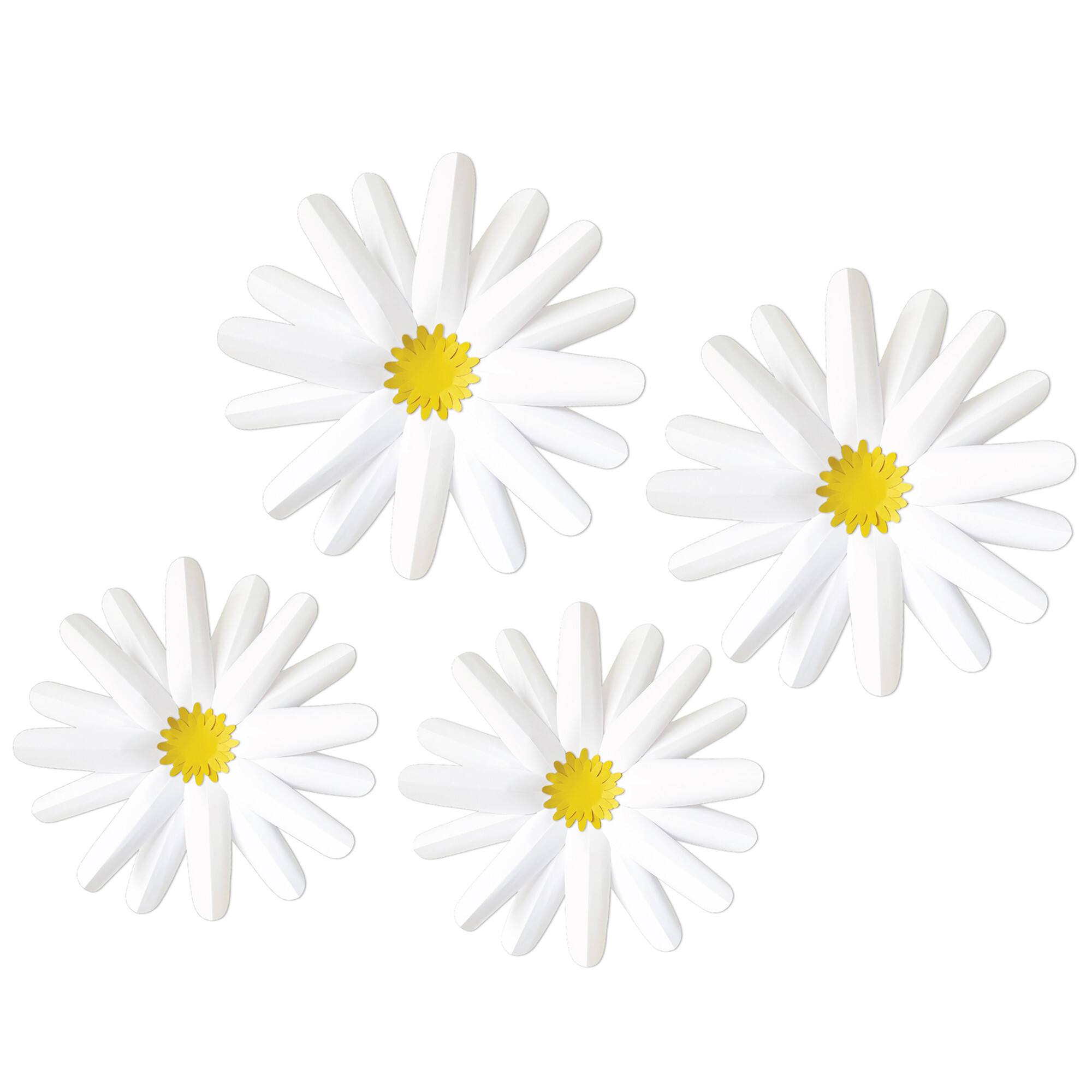 Carson Dellosa® Education Happily Ever Elementary Retro Remix Daisies Accents, 3 Packs of 4