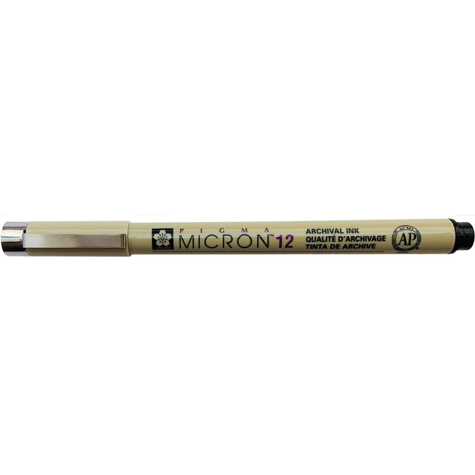 Pigma&#xAE; Micron&#x2122; 12 Black Ink Pen