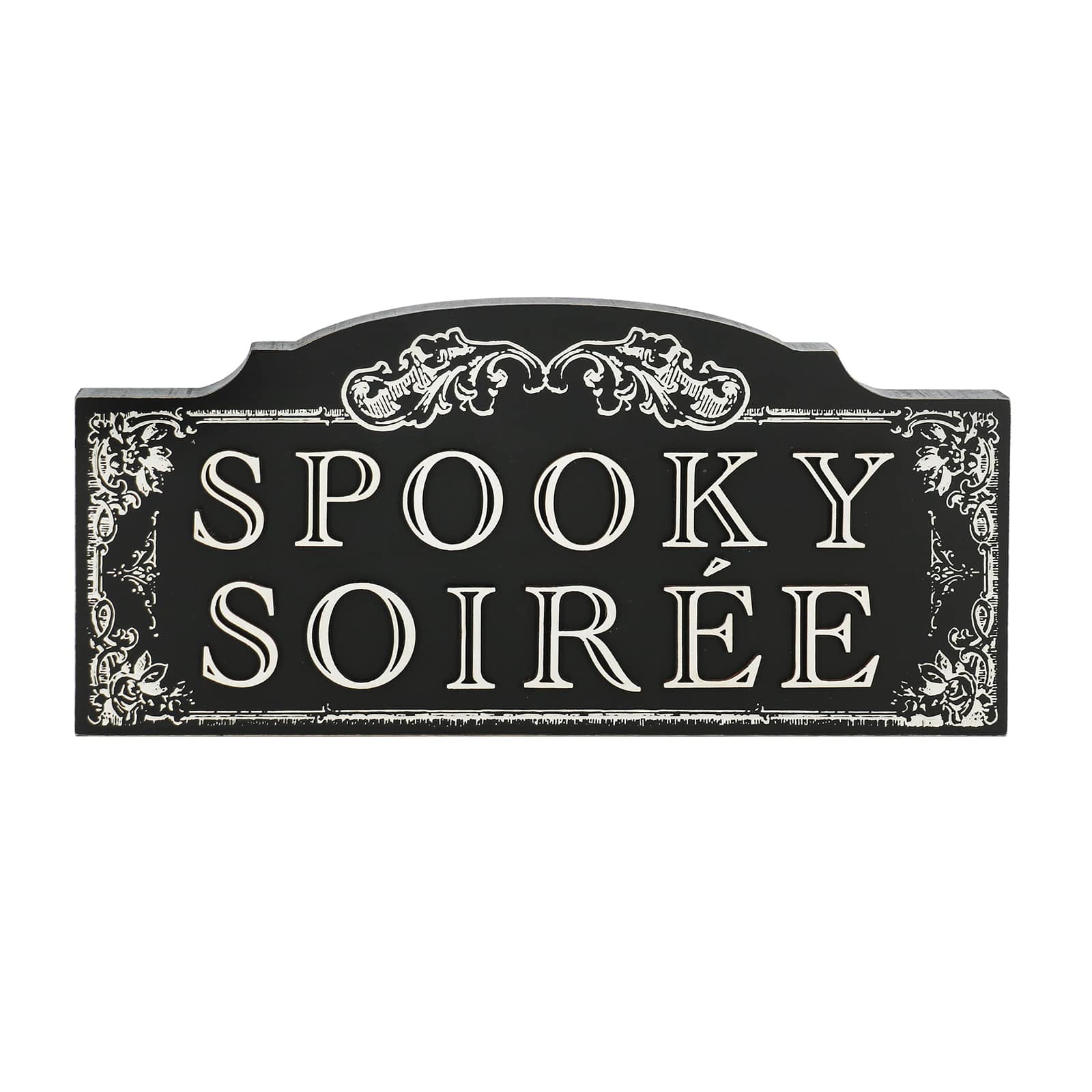 11&#x22; Spooky Soir&#xE9;e Block Tabletop D&#xE9;cor by Ashland&#xAE;