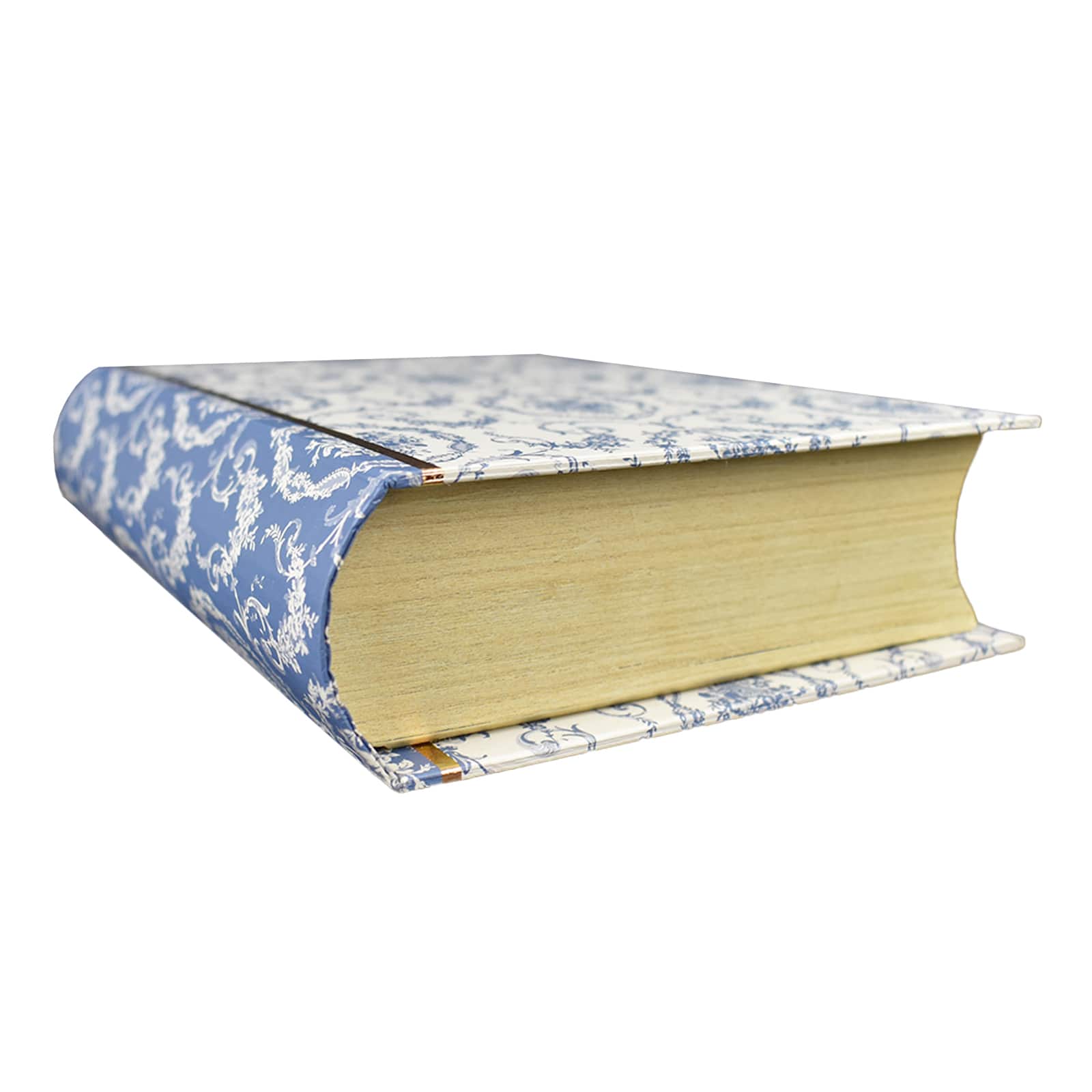 French Manor Small Blue Royale Toile Book Box by Ashland&#xAE;