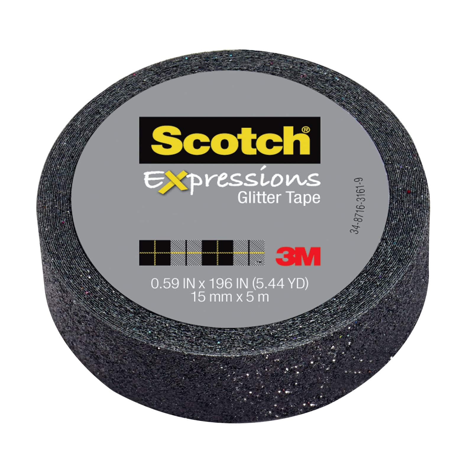 12 Pack: 3M Scotch&#xAE; Expressions Glitter Tape