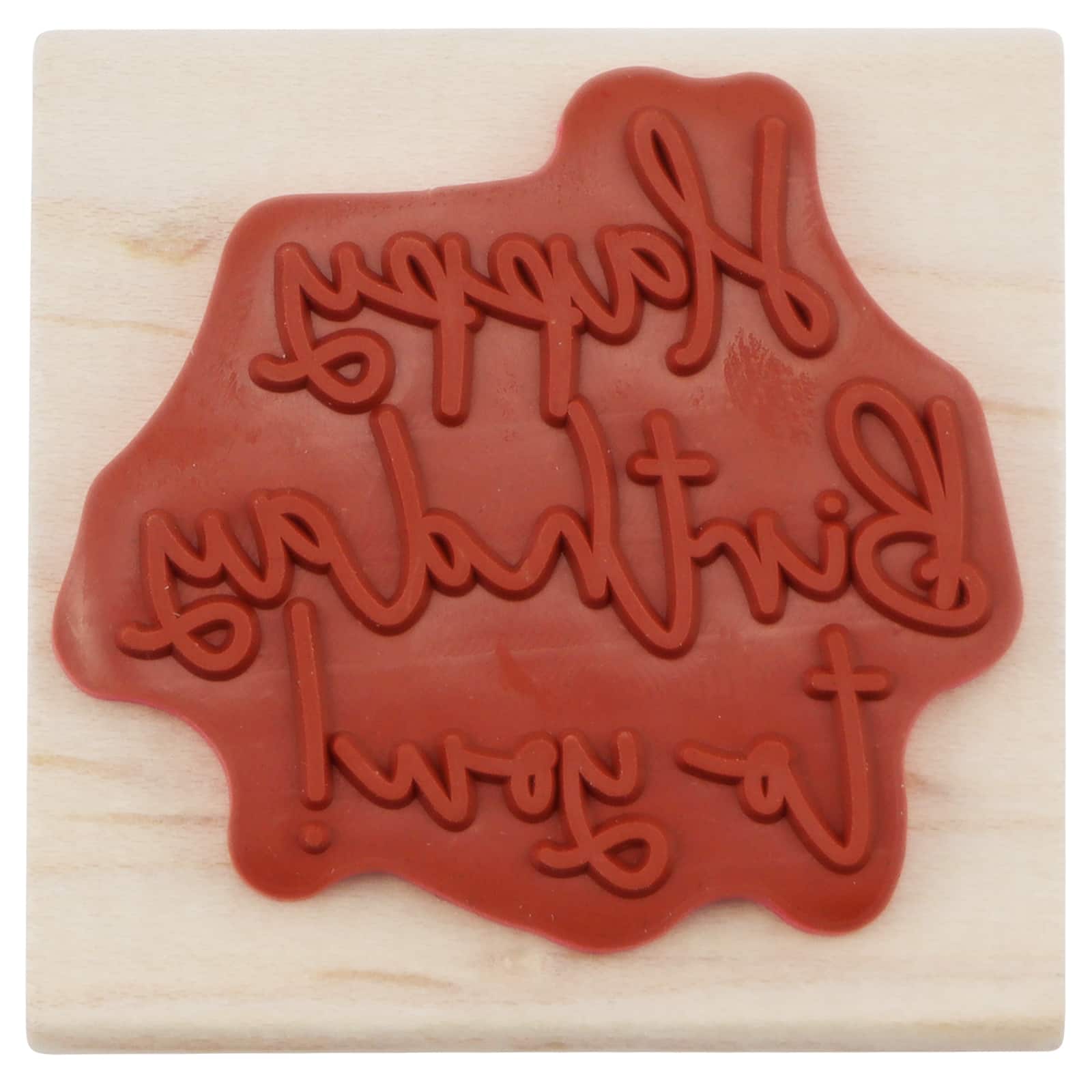 Happy Birthday to You Wood Stamp by Recollections&#x2122;